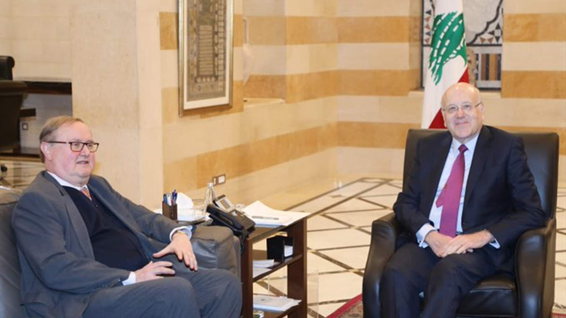 دوكان من السراي: الاتفاق مع صندوق النقد الممر الاساسي لاعادة التعافي الى الاقتصاد اللبناني والحصول على مساعدات
