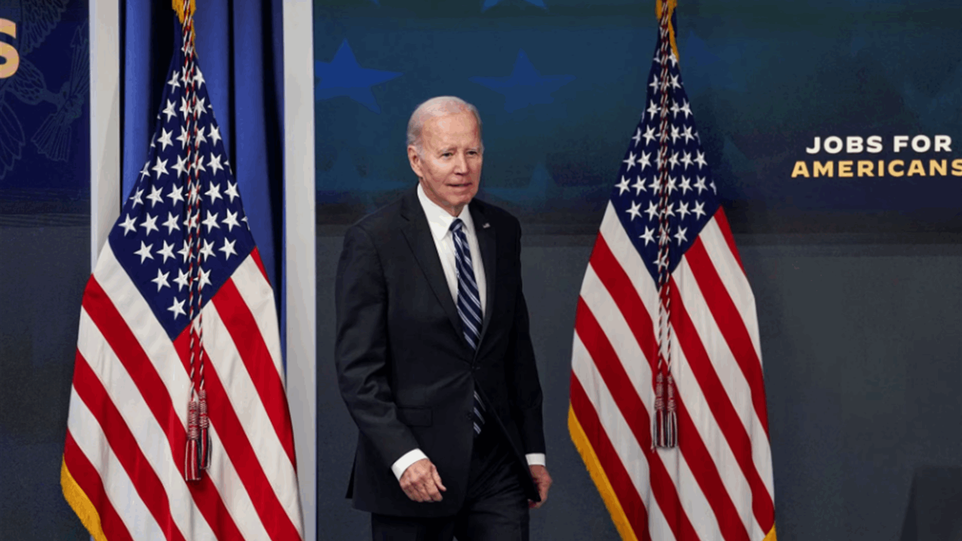 Biden hails January jobs report, waves off inflation question