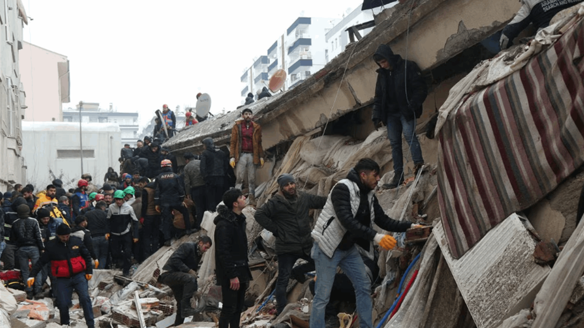 EU says over 10 search and rescue teams mobilized to Turkey after earthquake
