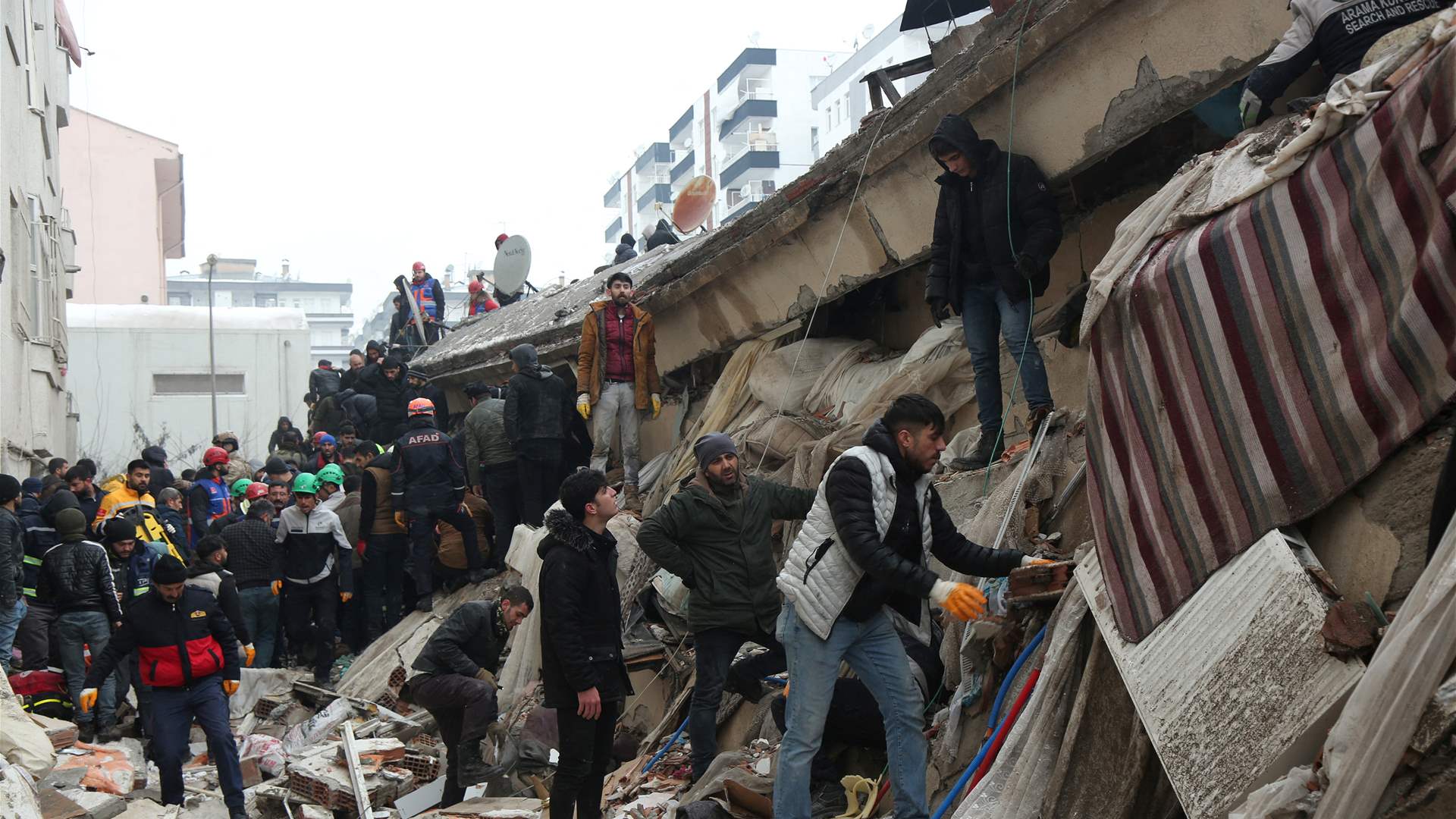 Lebanon offers help to Syria and Turkey after major earthquake 