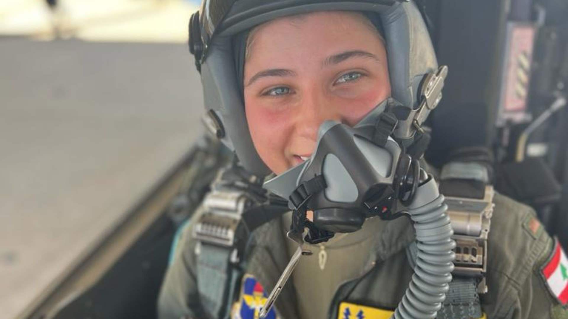 LAF hails first female fighter jet pilot