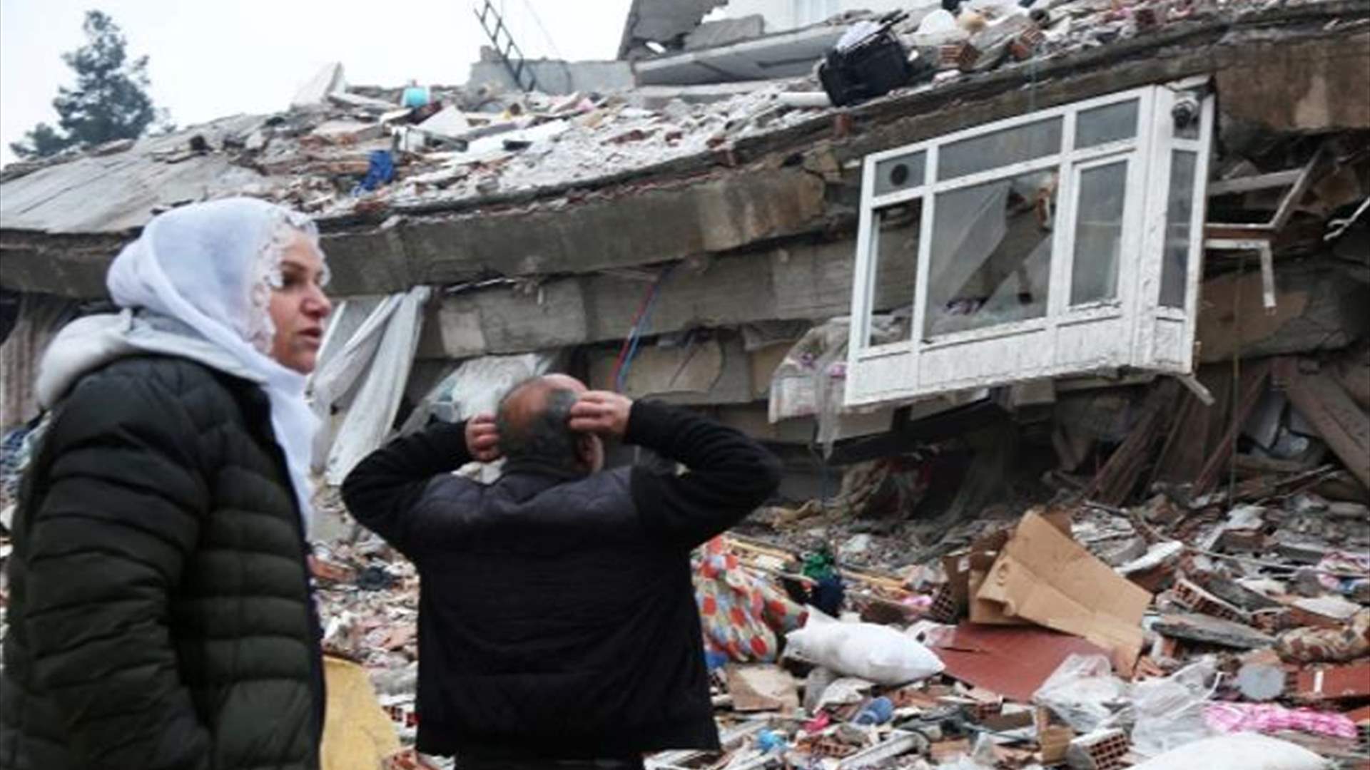 حصيلة جديدة لضحايا الزلزال في تركيا وسوريا