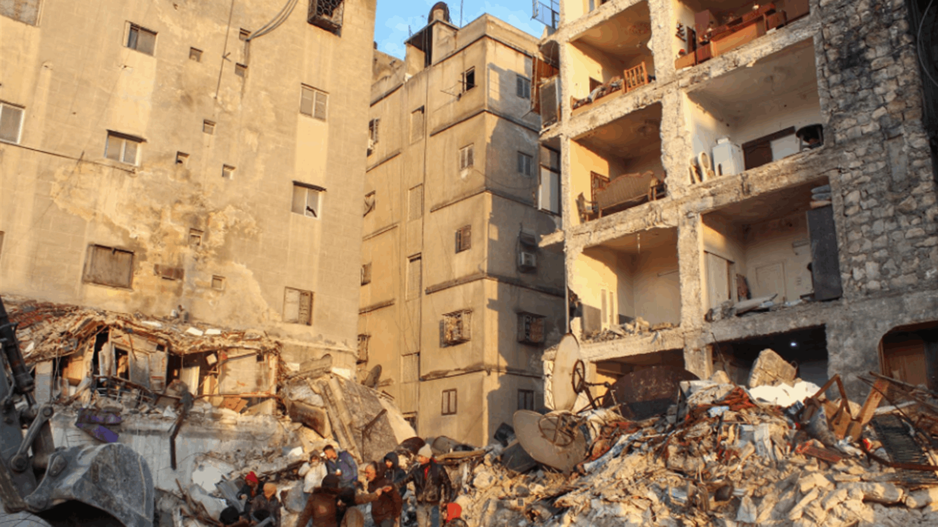 Syrian opposition rescuers say hundreds of families still under quake rubble
