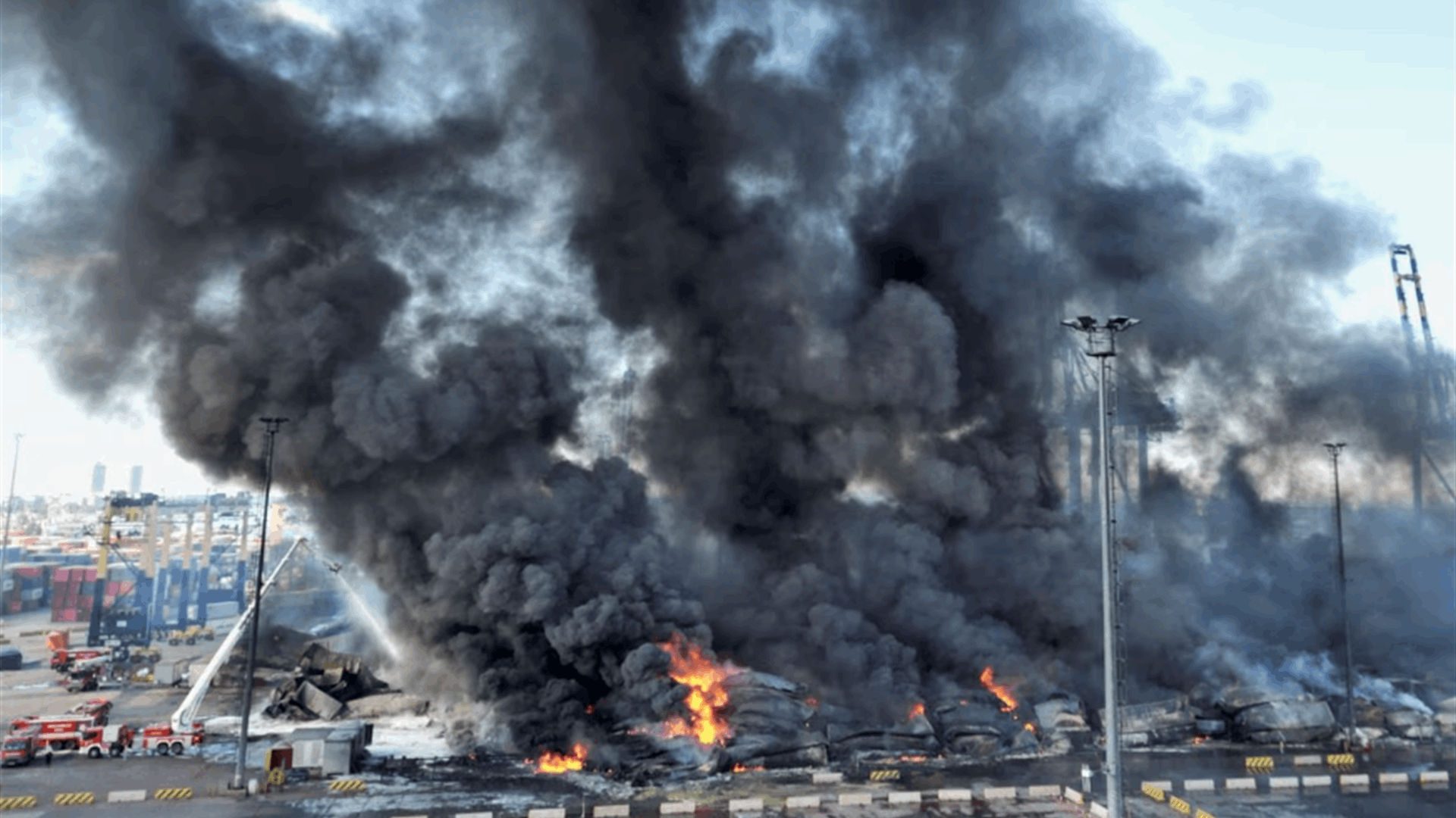 Blaze at Turkey's Iskenderun port under control