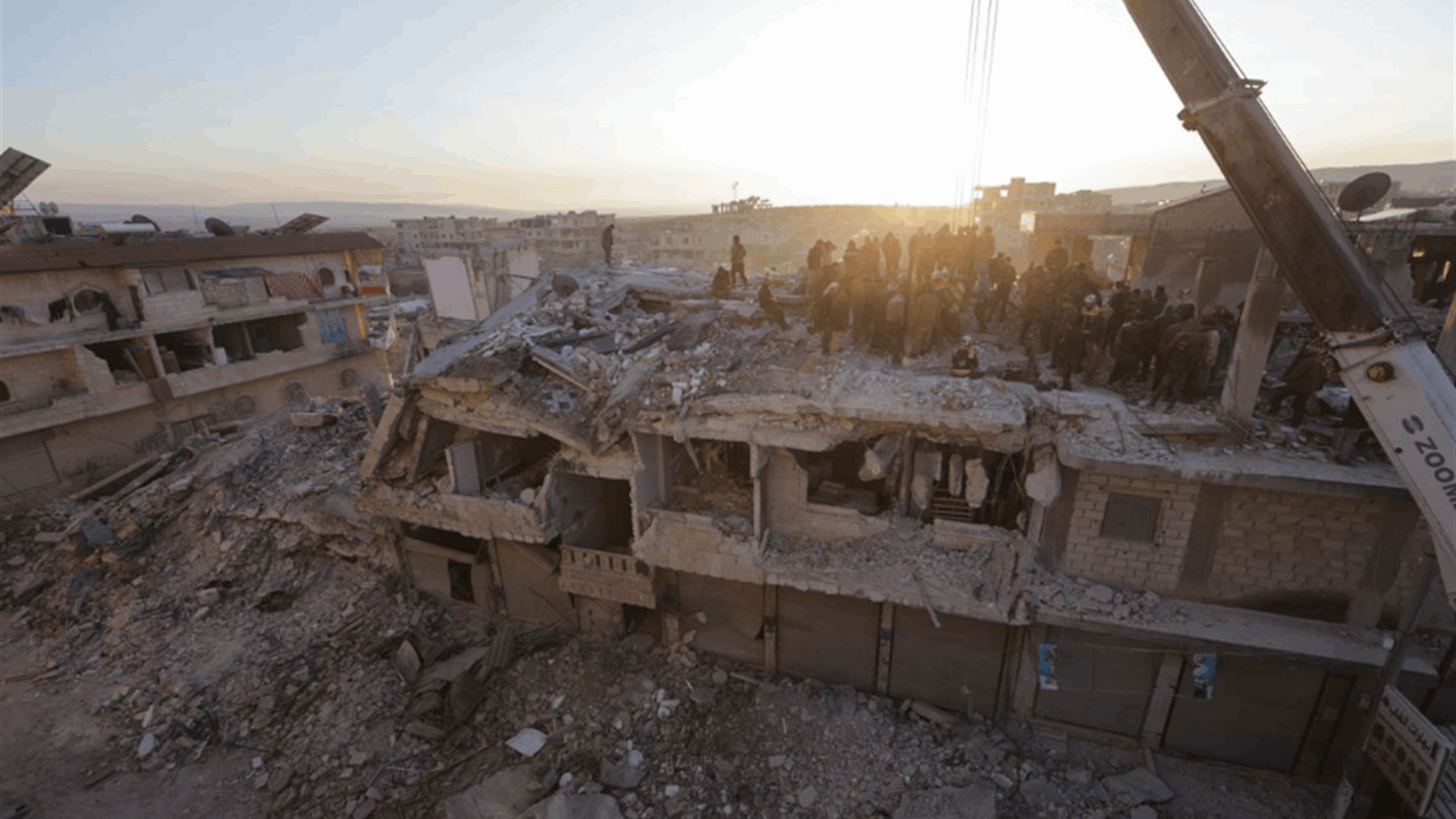 First UN quake aid convoy reaches Syria as envoy says needs immense