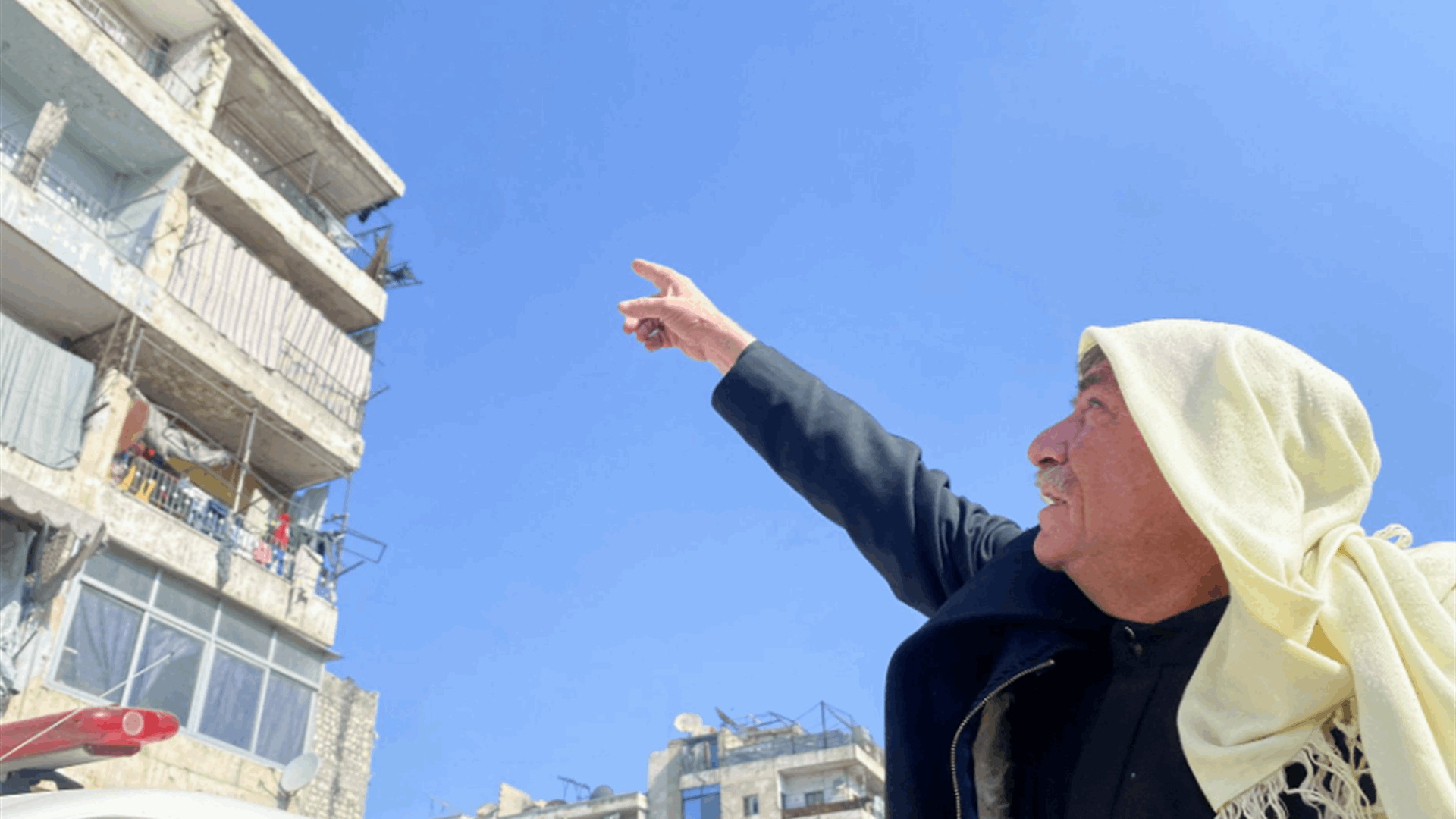 Quake forces Syrian family from Aleppo home after surviving war