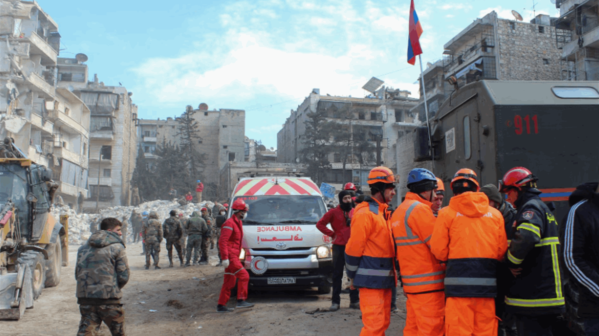 In Syrian government areas, quake survivors and rescuers struggle