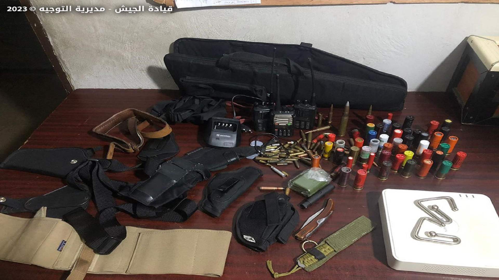 دهم منازل في منطقة التدريب - أبي سمراء... وهذا ما جرى ضبطه (صور)