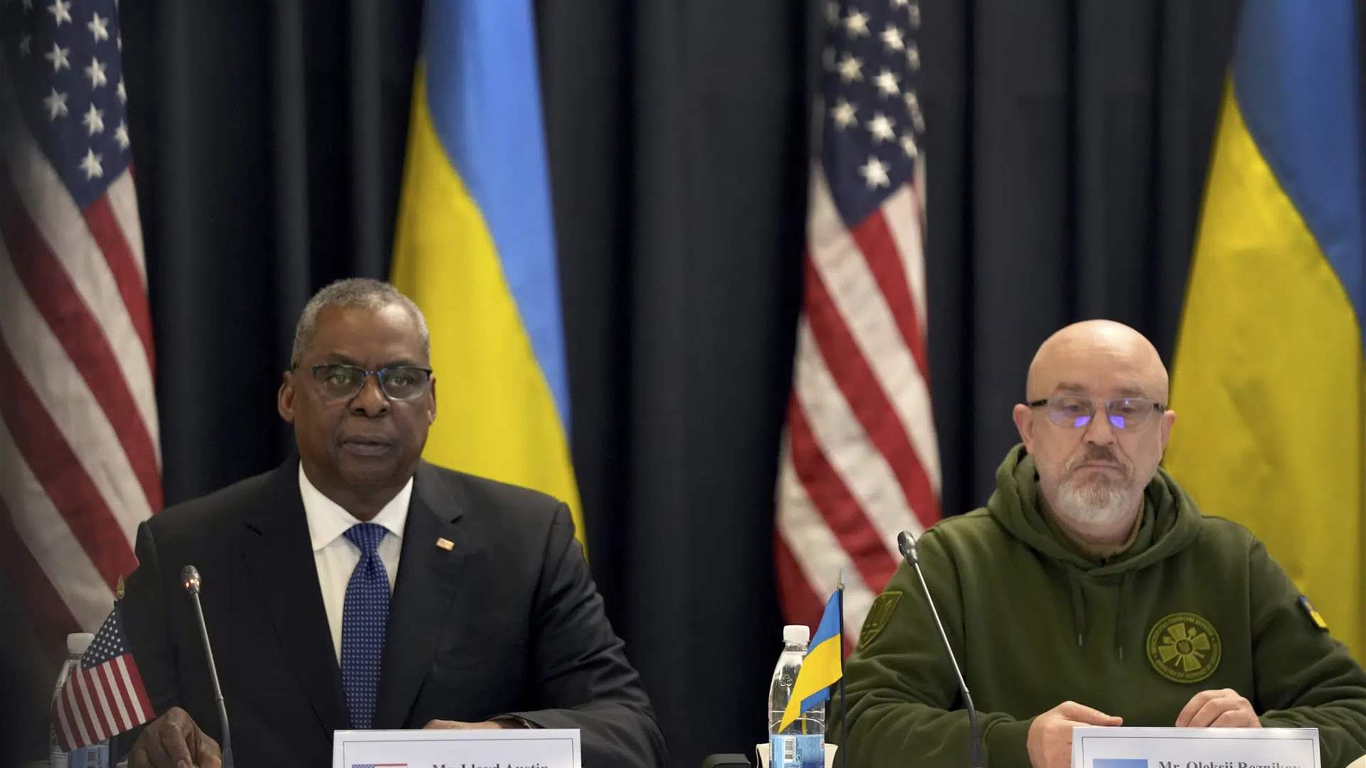 Ukraine, US defense heads talk "priorities" for allies' meeting