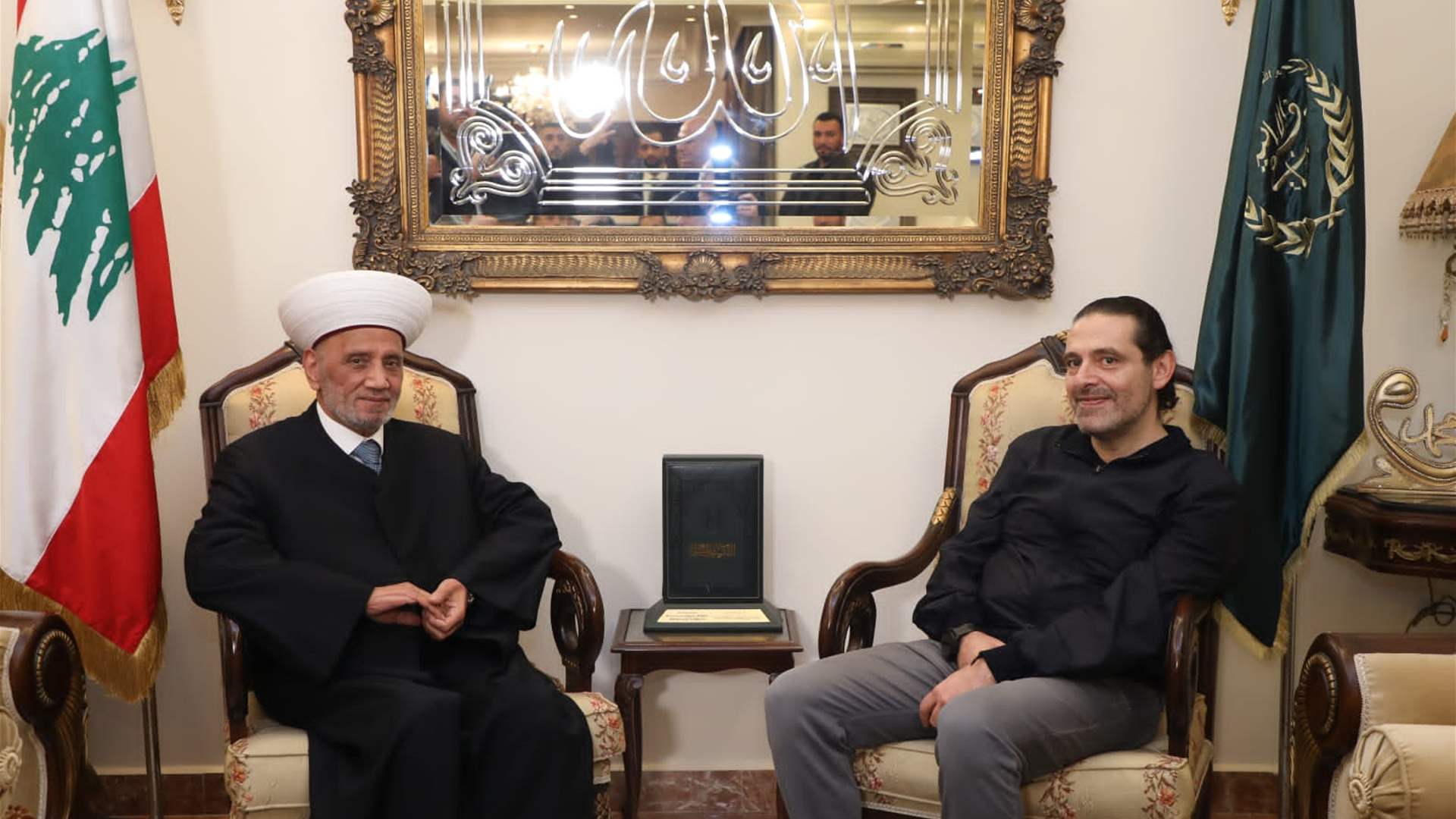 الحريري يزور المفتي دريان
