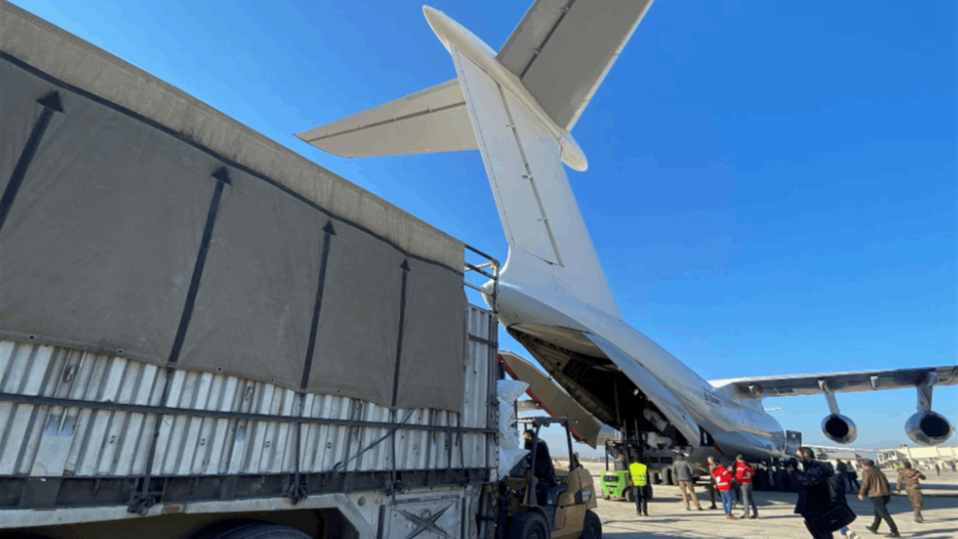 First Saudi aid plane lands in Syria’s govt-held areas