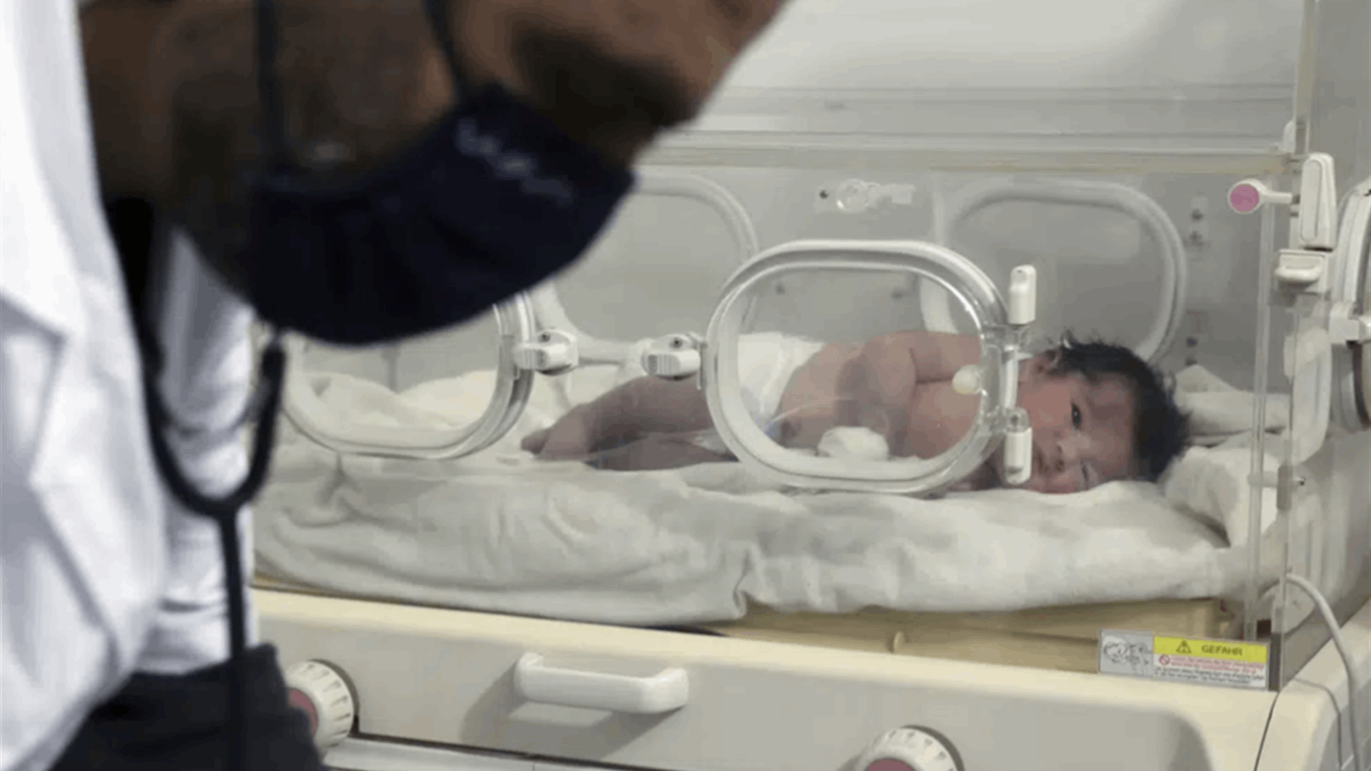 Gunmen storm hospital of newborn saved from quake in Syria