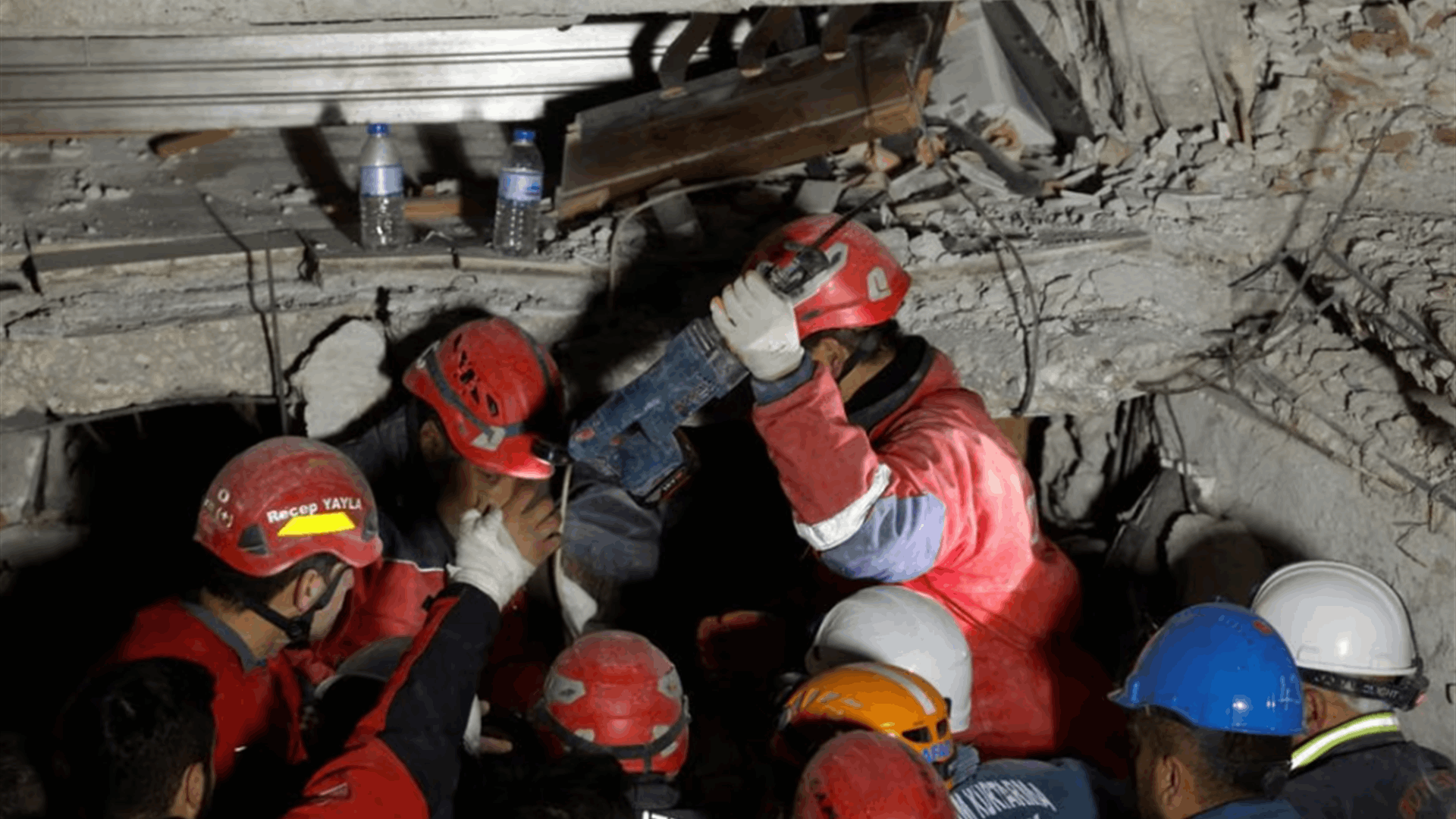 Ukrainian rescuers pull woman alive from rubble 8 days after Turkey quake