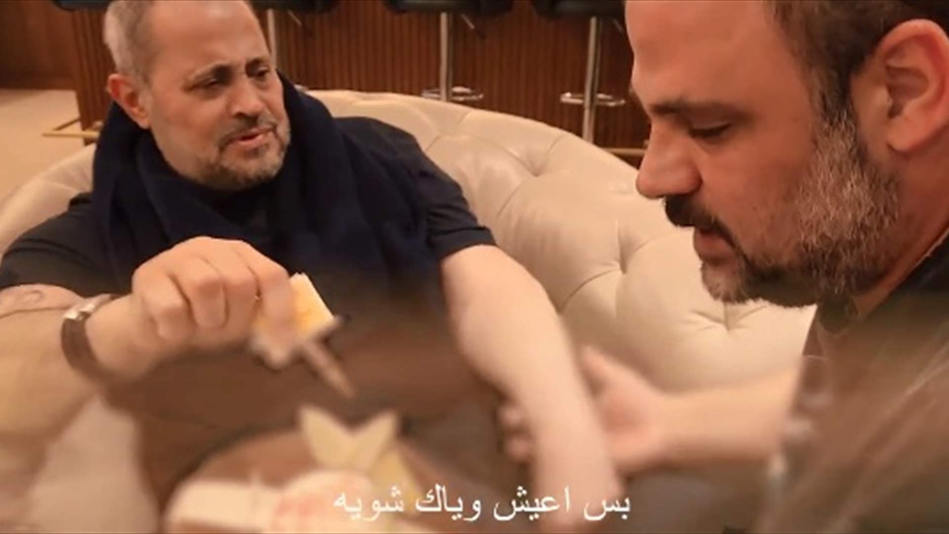 جورج وسوف يهدي أغنيته لروح ابنه وديع: "ما خطرش يوم عالبال تسبقني وأمشي وراك"