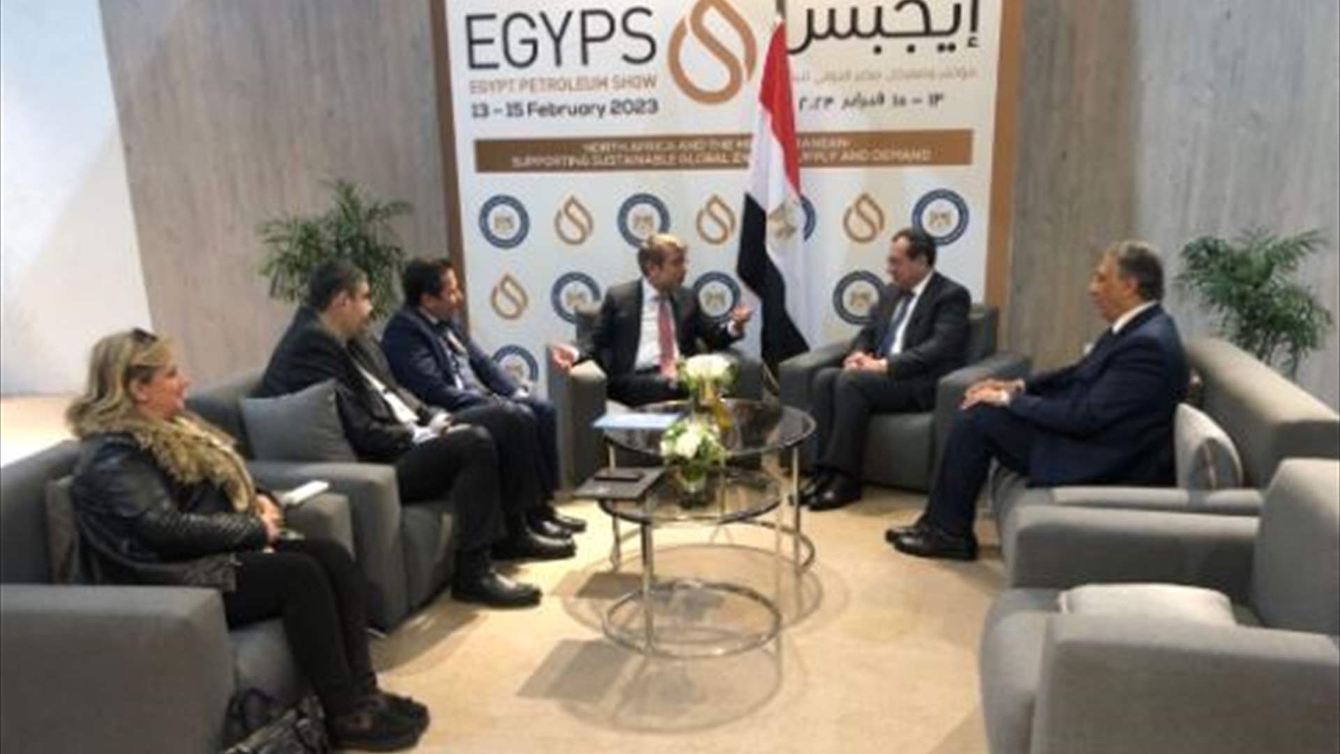 فياض يجتمع مع نظيره المصري.. الملا: ندعم لبنان في سعيه لتكثيف أنشطة الإستكشاف في الرقع الثمانية المعروضة للتلزيم