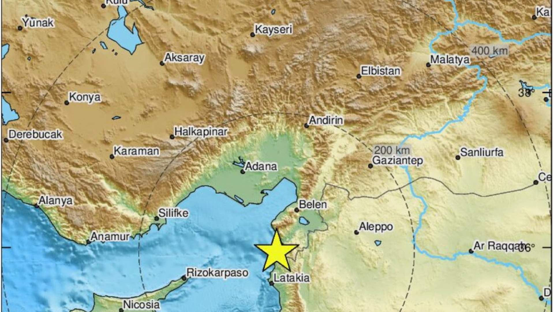 4.8 magnitude earthquake felt across Lebanon Lebanon News