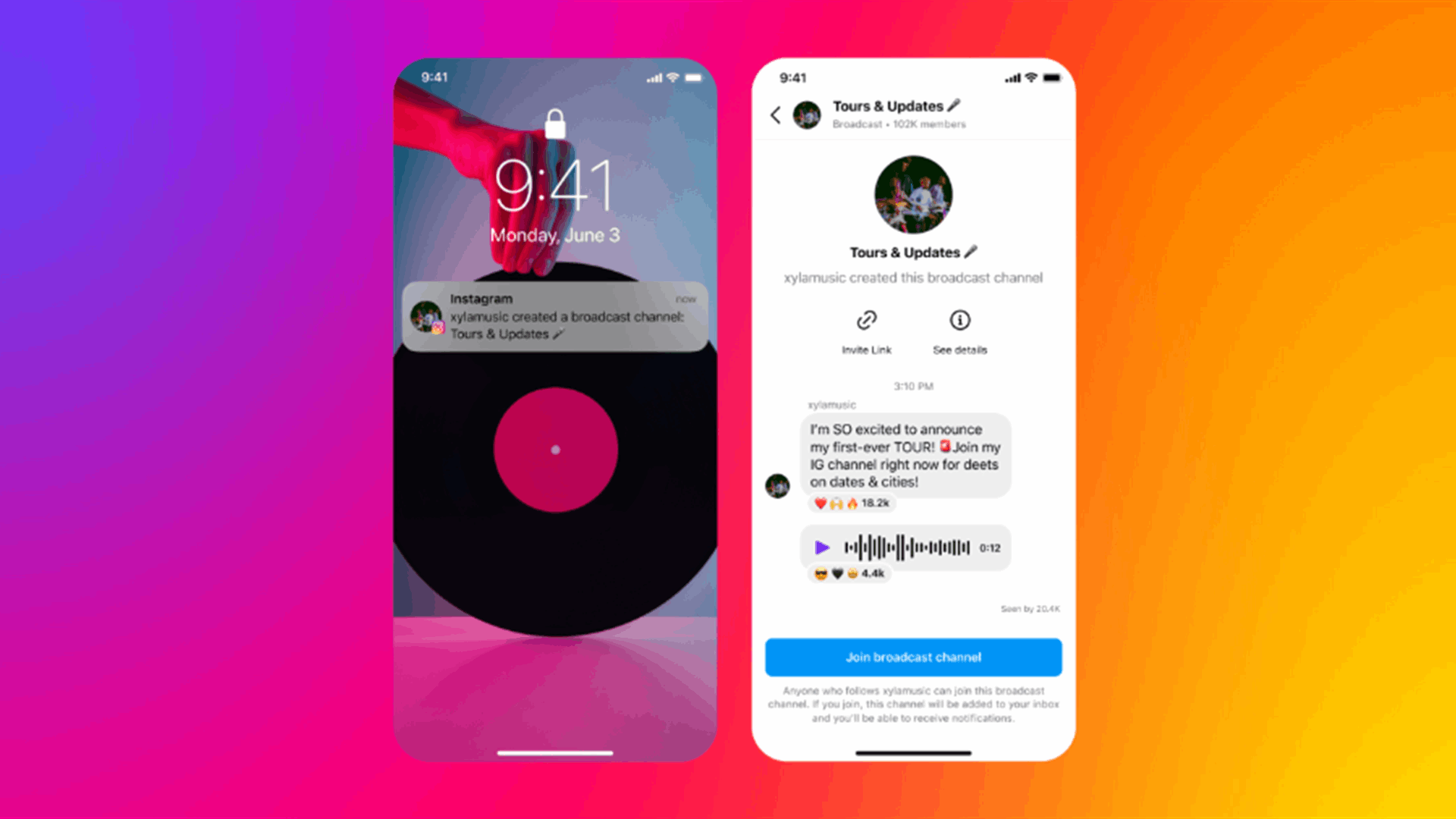 Instagram launches a new broadcast chat feature called ‘Channels’