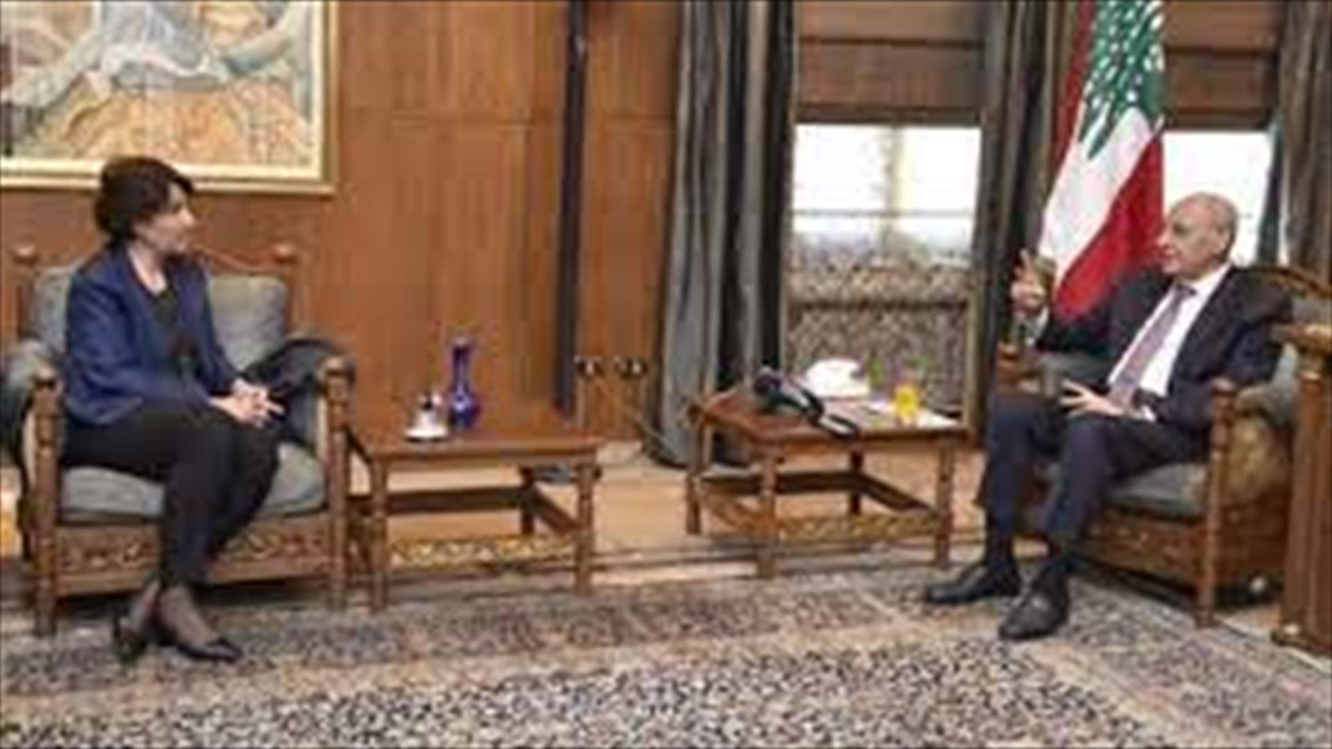 لقاء بري - غريو كانَ مقرراً قبل اجتماع بري مع الديبلوماسيين (الاخبار )