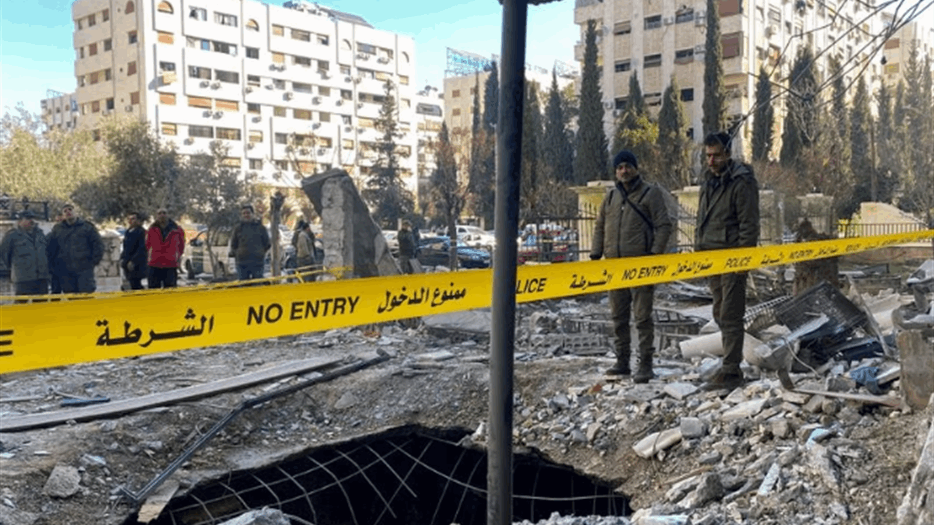 Israeli missile strikes building in central Damascus, five dead