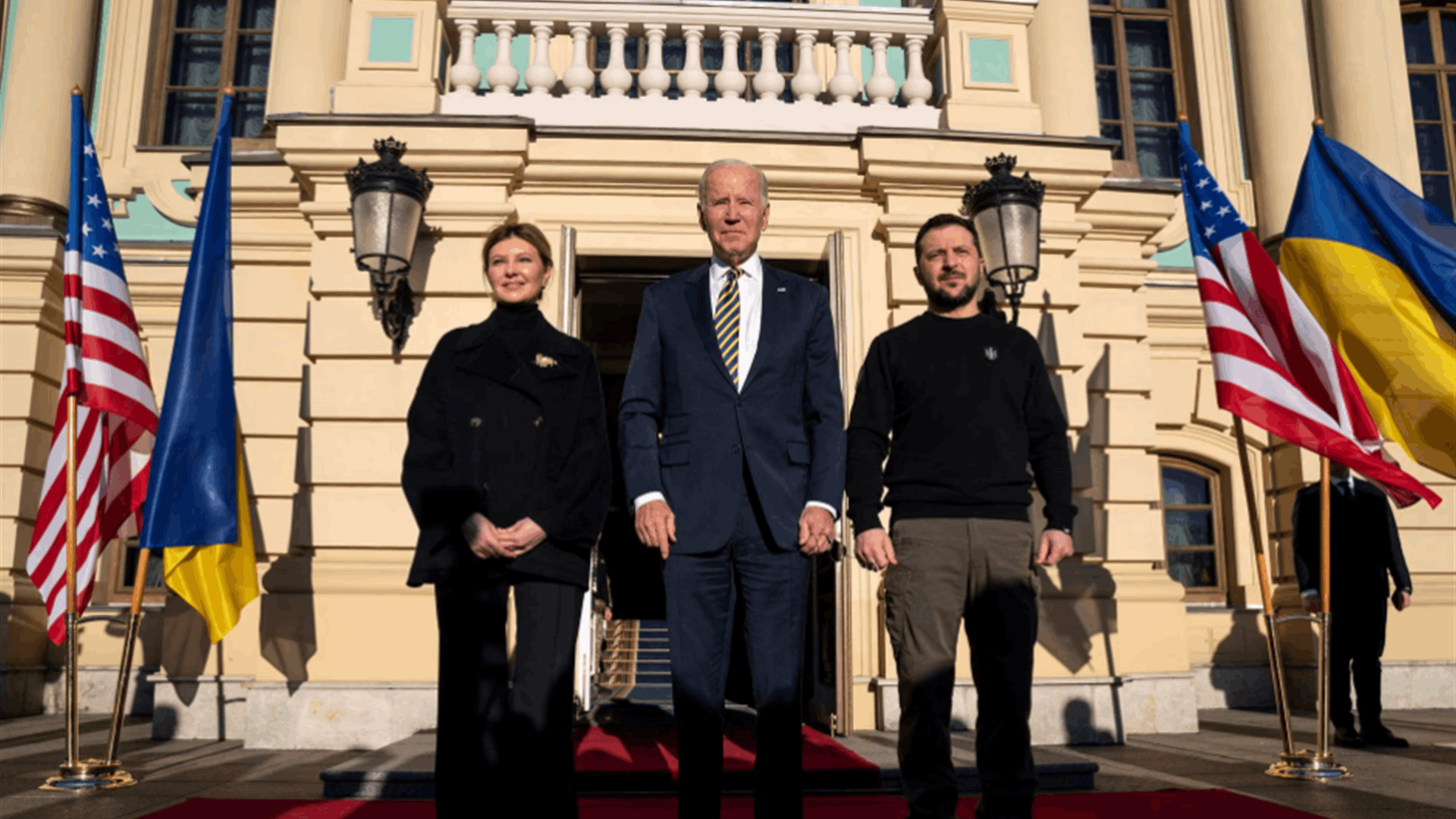 Biden, in Kyiv ahead of war anniversary, vows support as long as needed