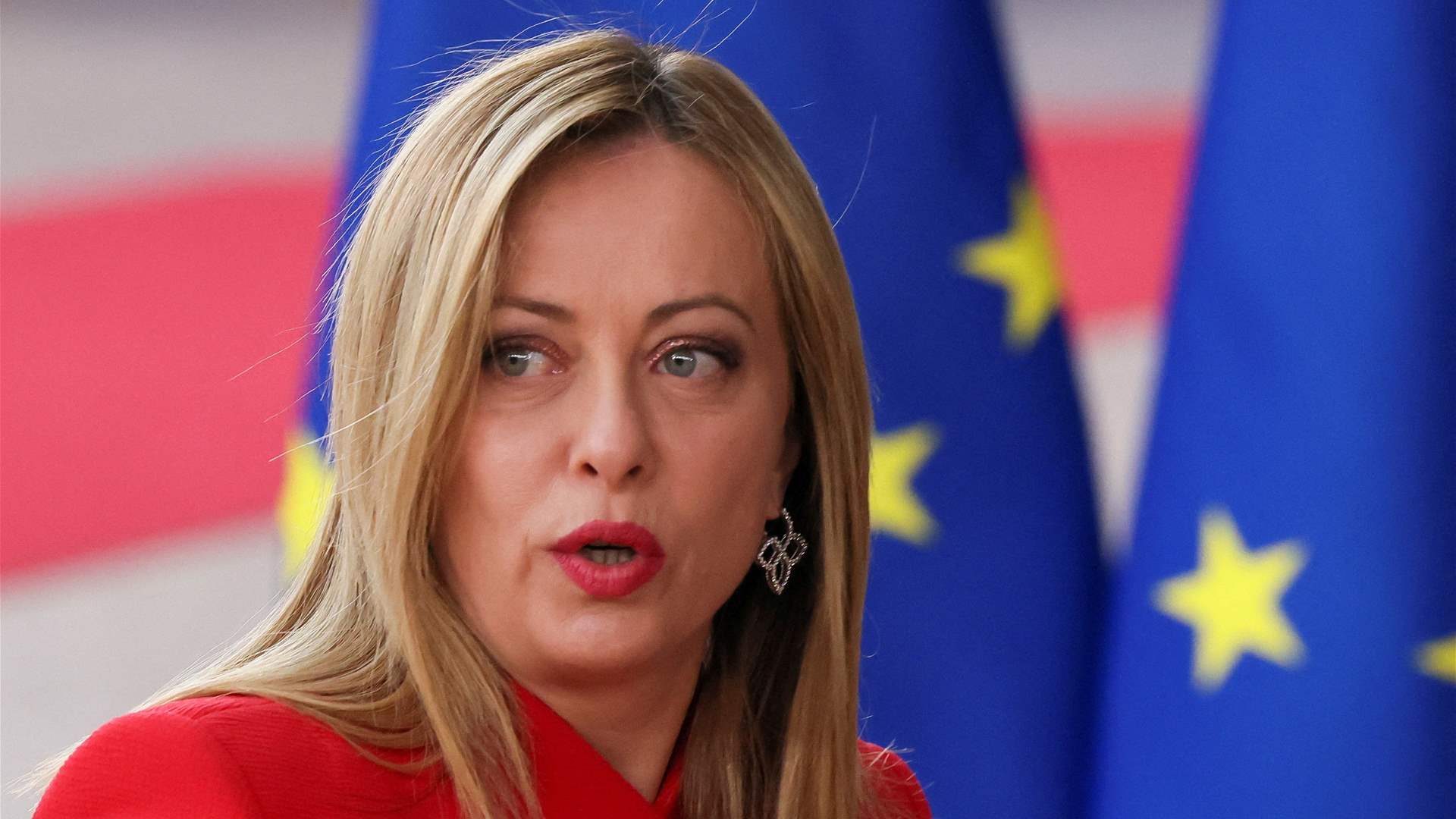 Italy's Meloni criticizes Putin's speech ahead of Zelenskiy talks