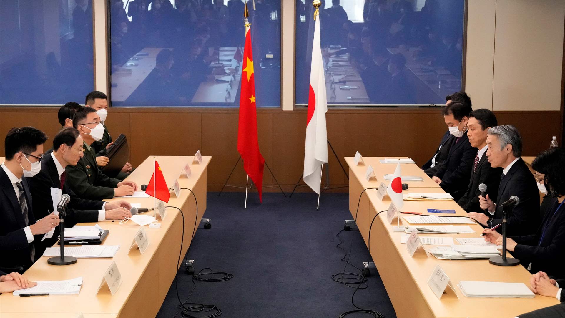 China, Japan square off at first security talks in four years
