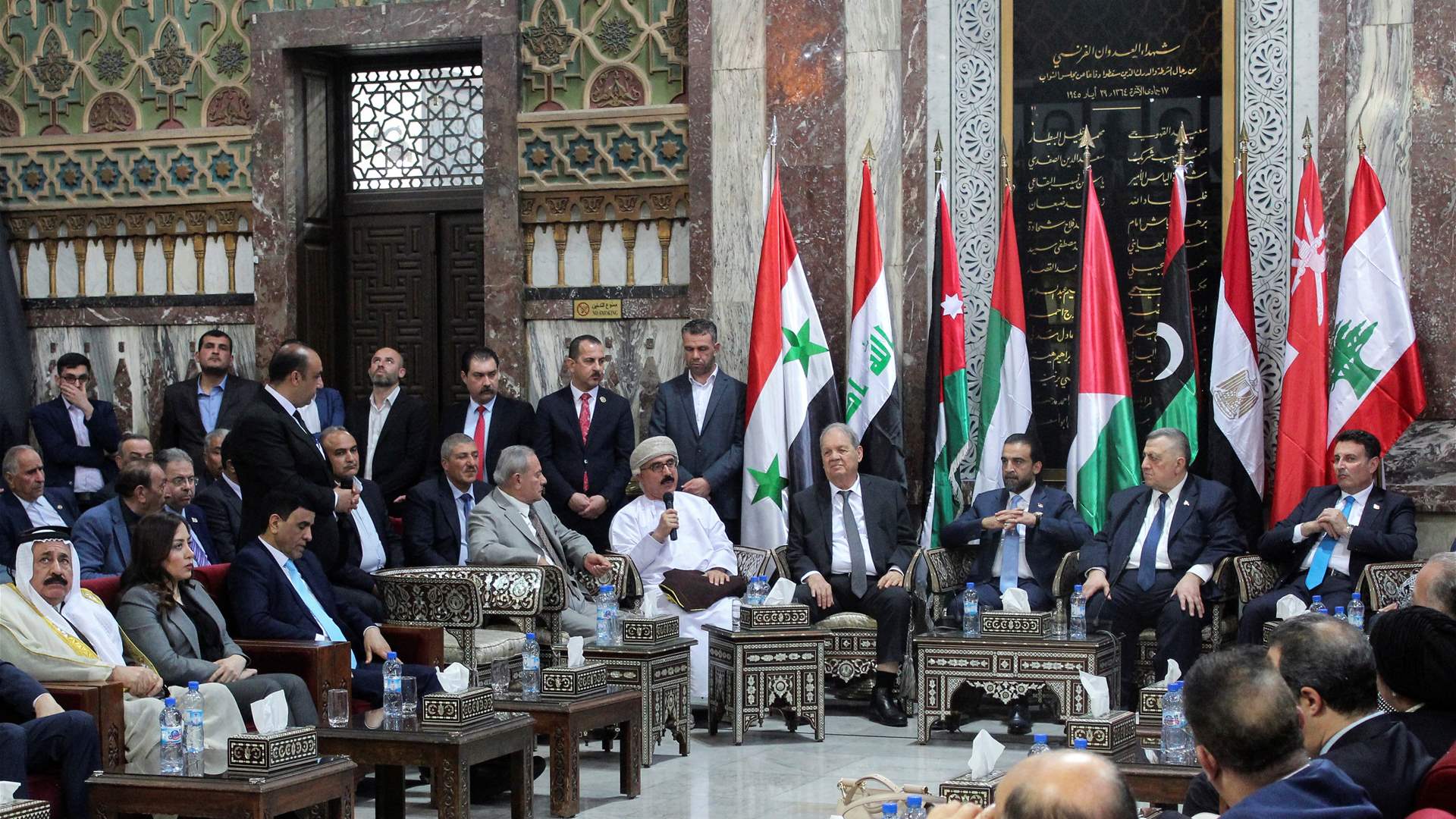 Delegation from Arab Inter-Parliamentary Union visits Syria