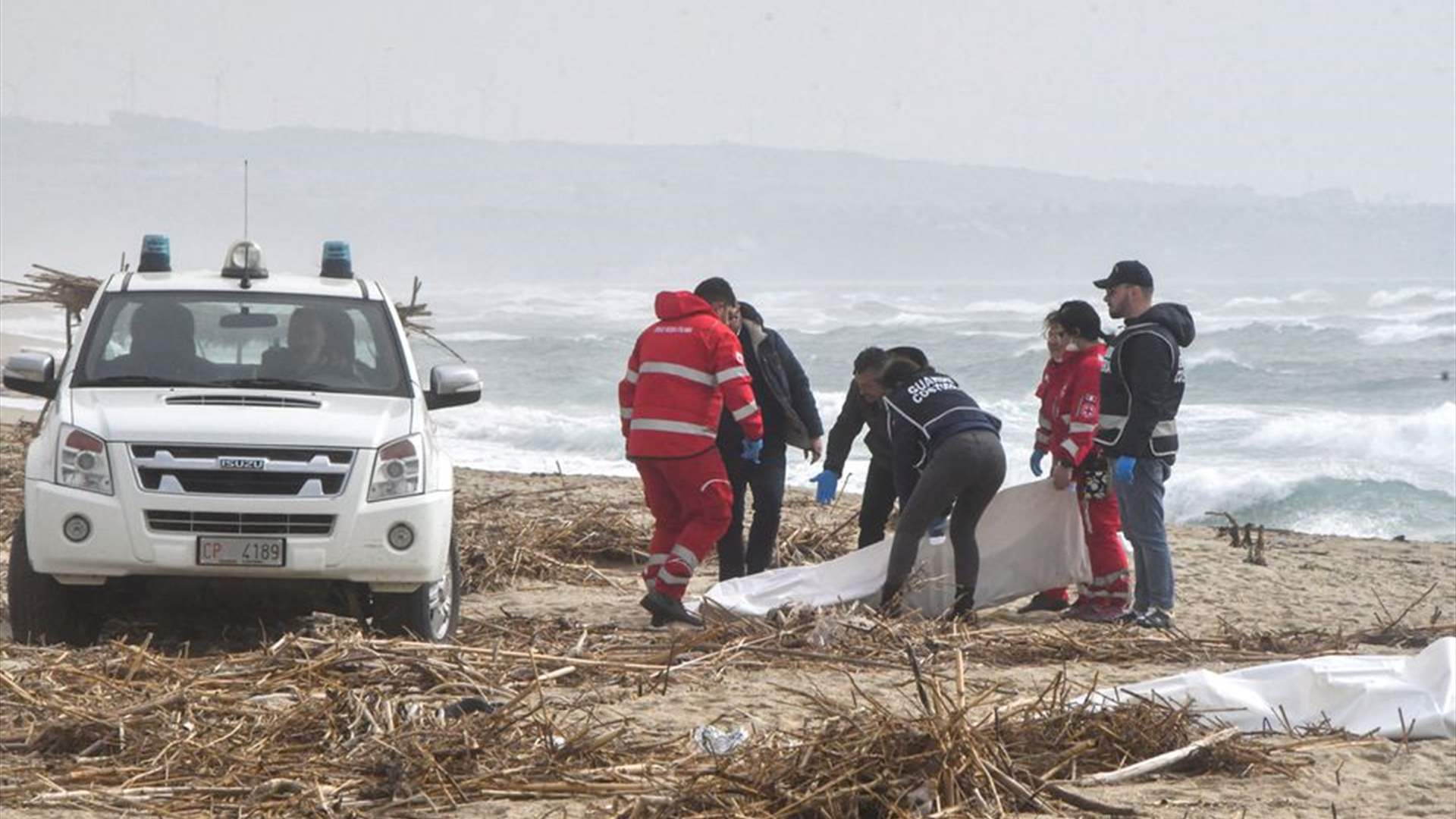 Migrant shipwreck in Italy kills at least 59, including 12 children 