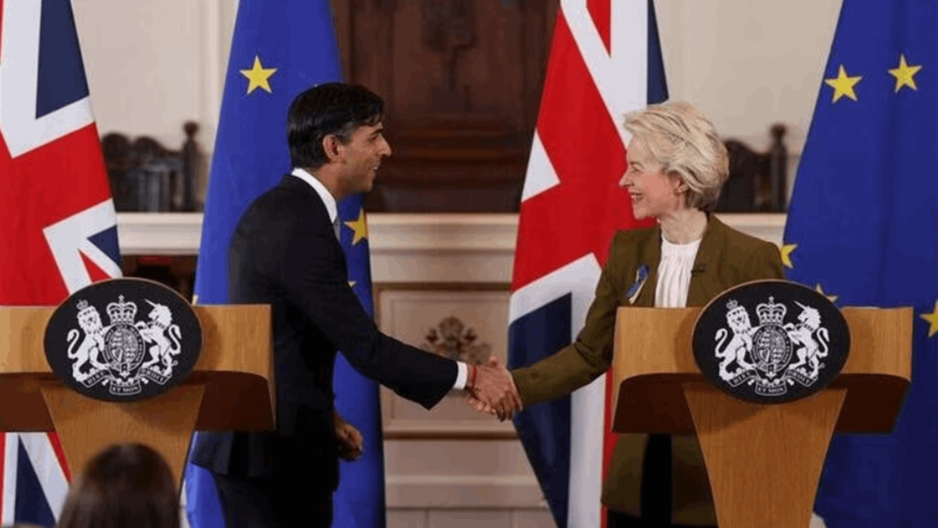 Rishi Sunak strikes post-Brexit Northern Ireland deal with EU