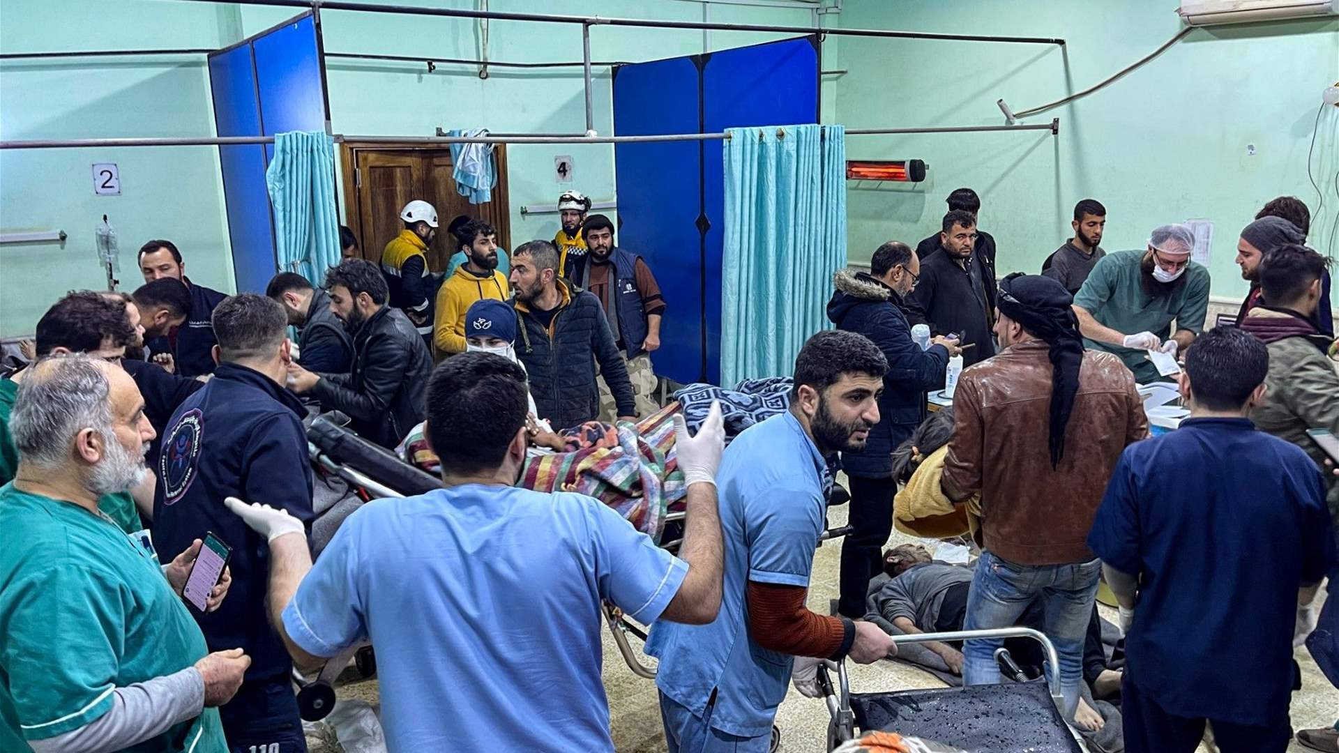 Twenty-two people died in cholera outbreak post-quake in northwest Syria
