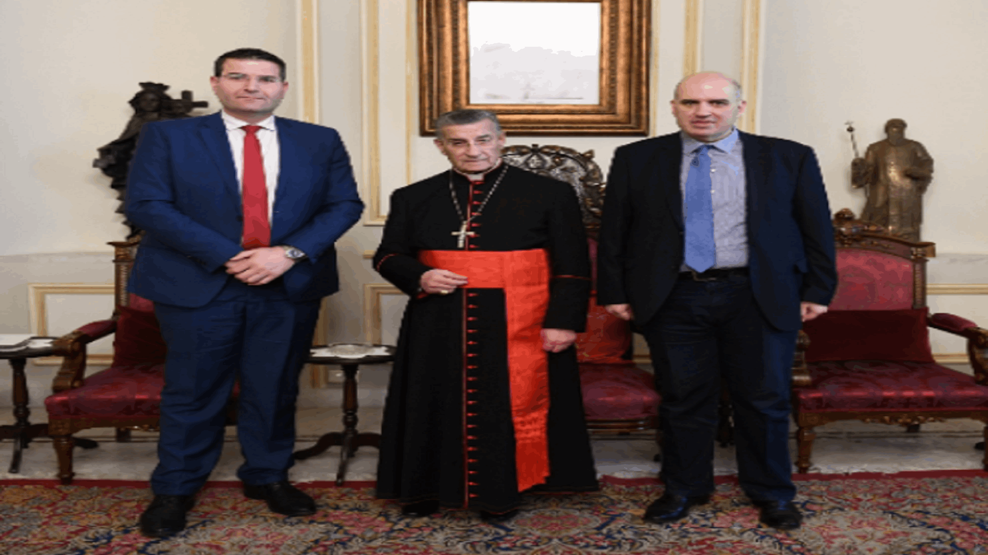 الراعي اطلع من الحاج حسن على مشاريع وزارة الزراعة... القصيفي نقلا عن البطريرك: علّتنا اليوم أن من صنع الحرب يحكمنا