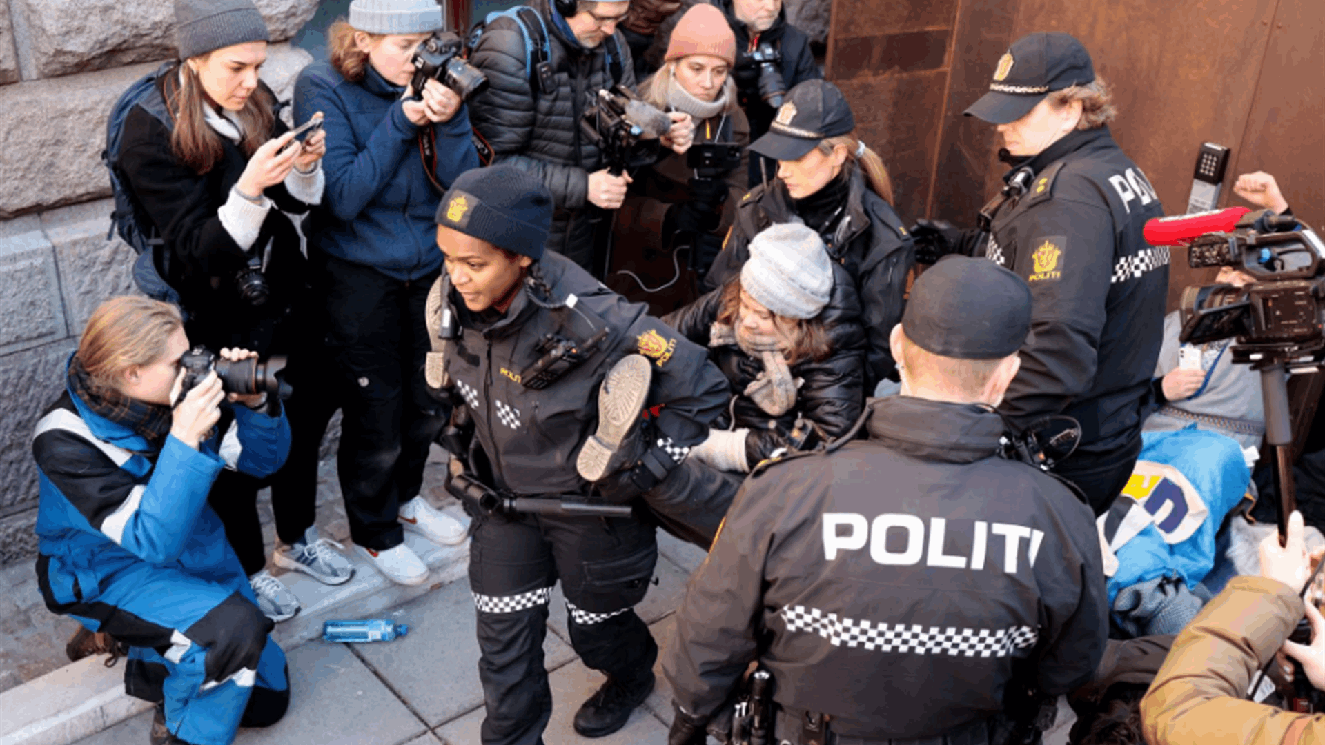 Greta Thunberg detained by Norway police during pro-Sami protest