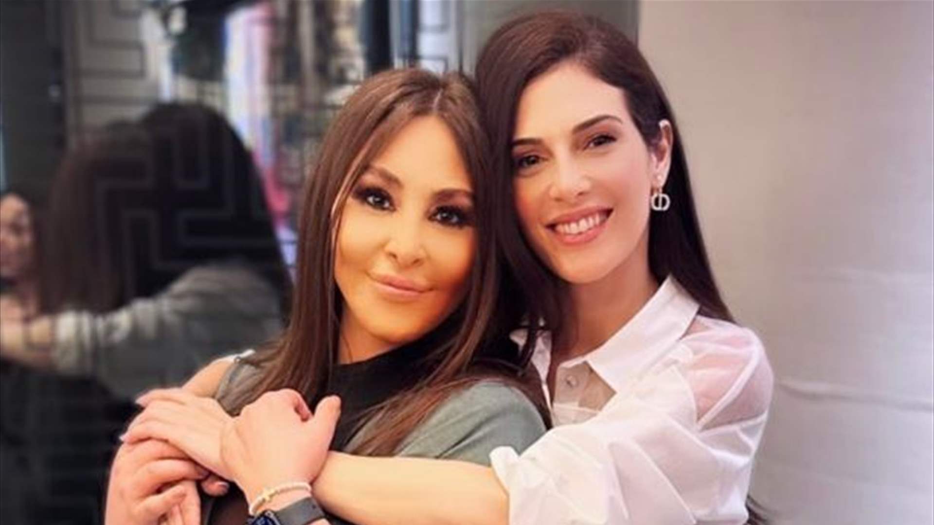 اليسا ترقص مع بطلة مسلسل &quot;الثمن&quot; رزان جمال (فيديو)