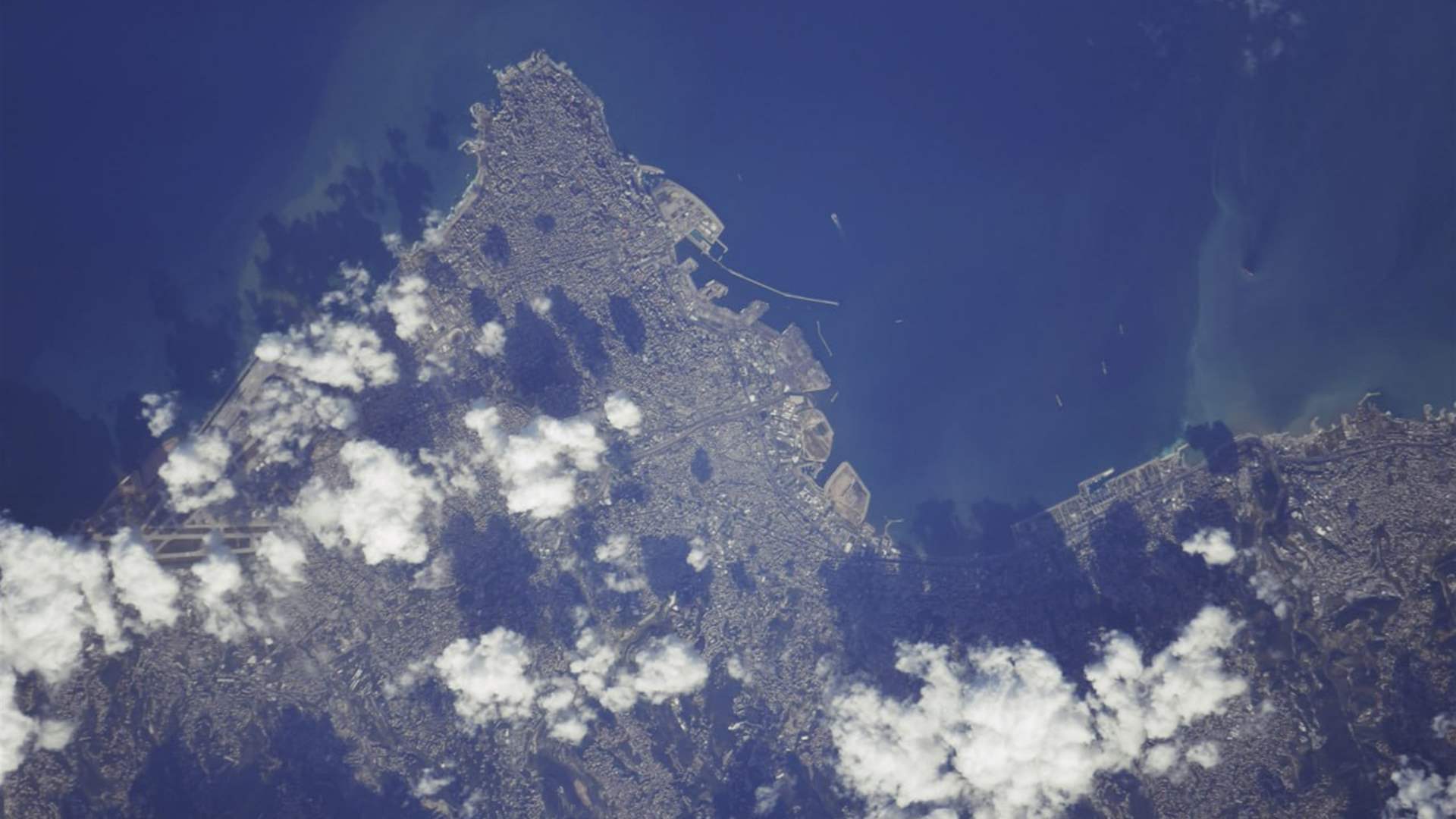 Russian cosmonaut Oleg Artemiev shares photo of Beirut from ISS