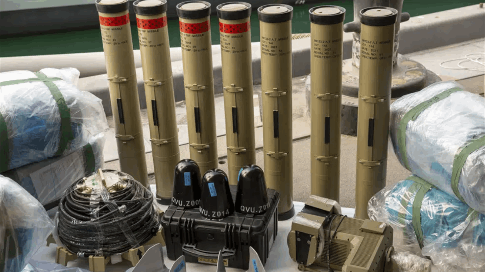 British navy seizes Iran missiles, parts likely Yemen bound