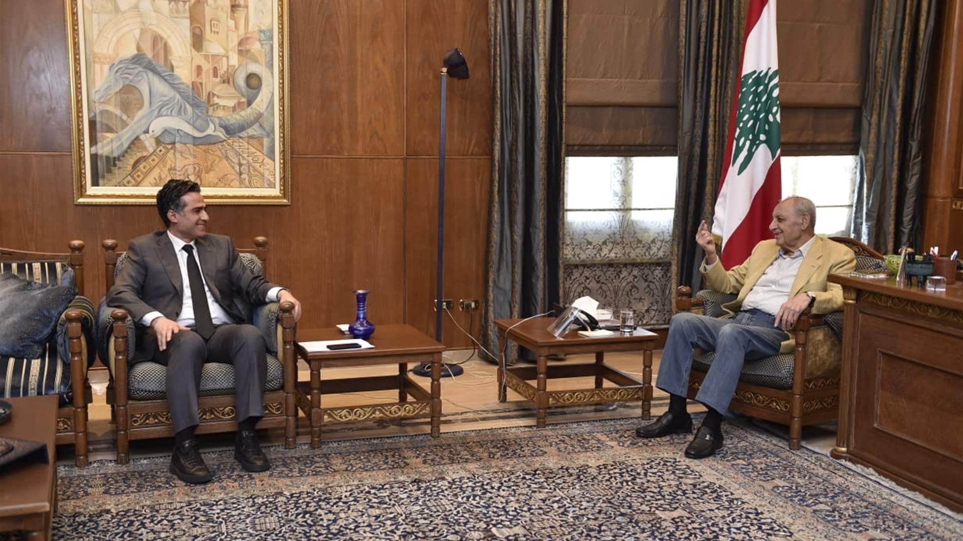حمية بموضوع الترسيم مع قبرص: أنهينا العمل كوزارة الأشغال وأرسلنا  تقريراً كاملاً 