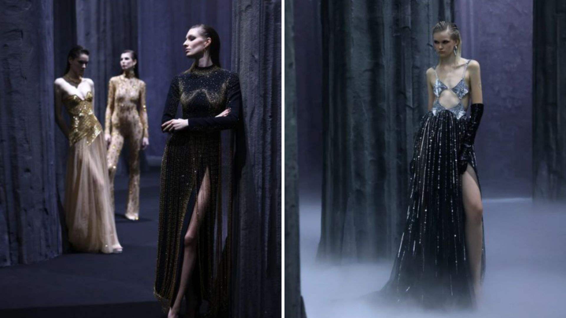 Georges Hobeika&#39;s latest collection stuns Paris Fashion Week