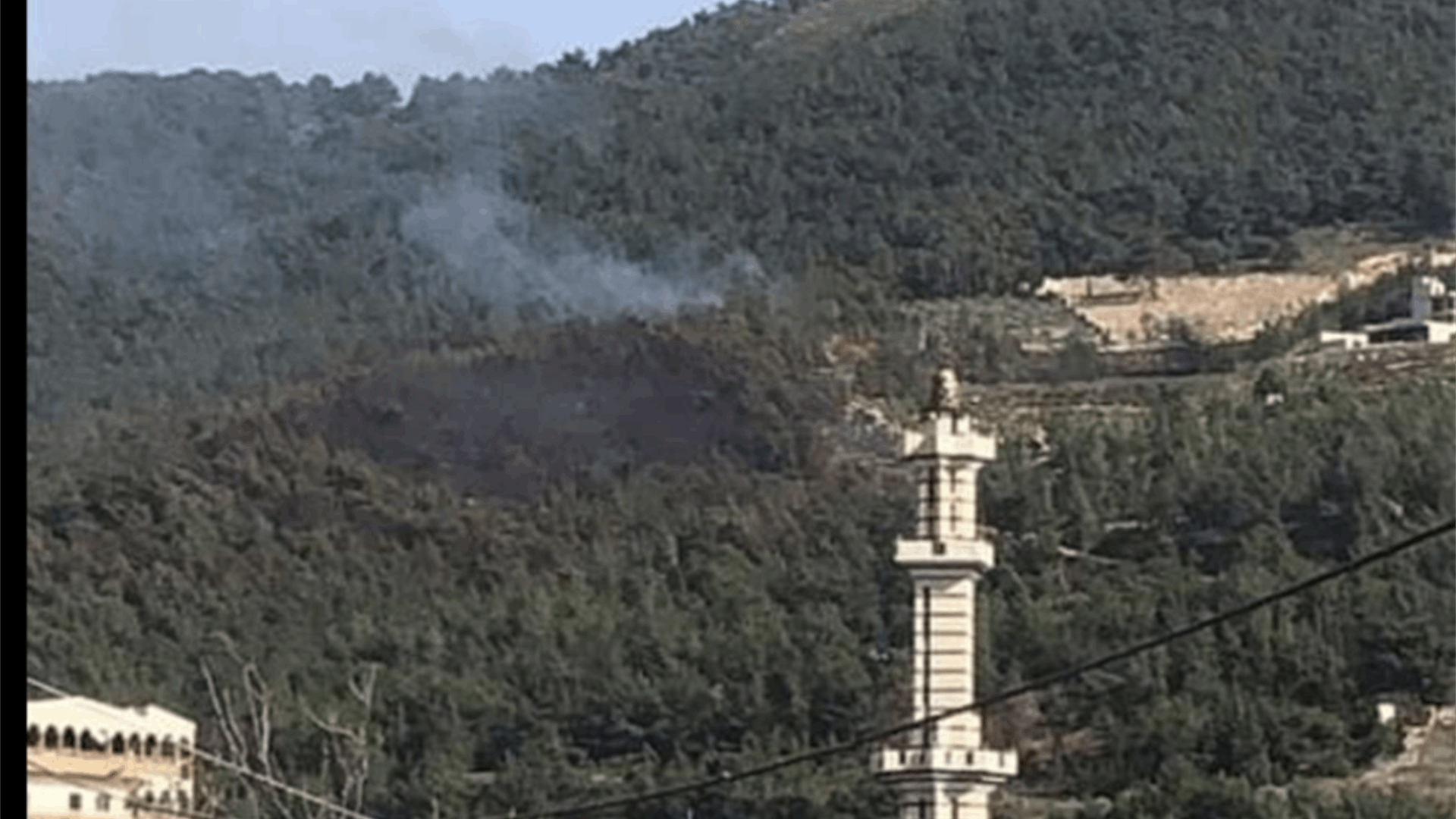 تجدد الحريق في حرج بطرماز ـ الضنية والدفاع المدني هرع للمكان لمنع تمدده