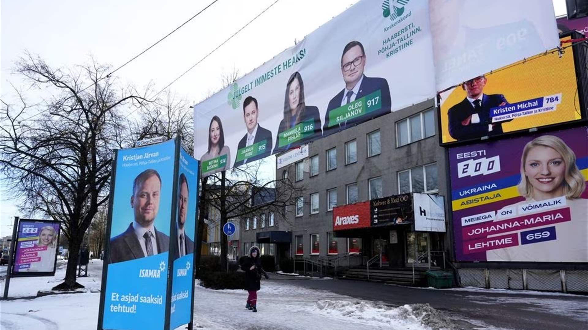 Estonia goes to polls in a test for pro-Kyiv government