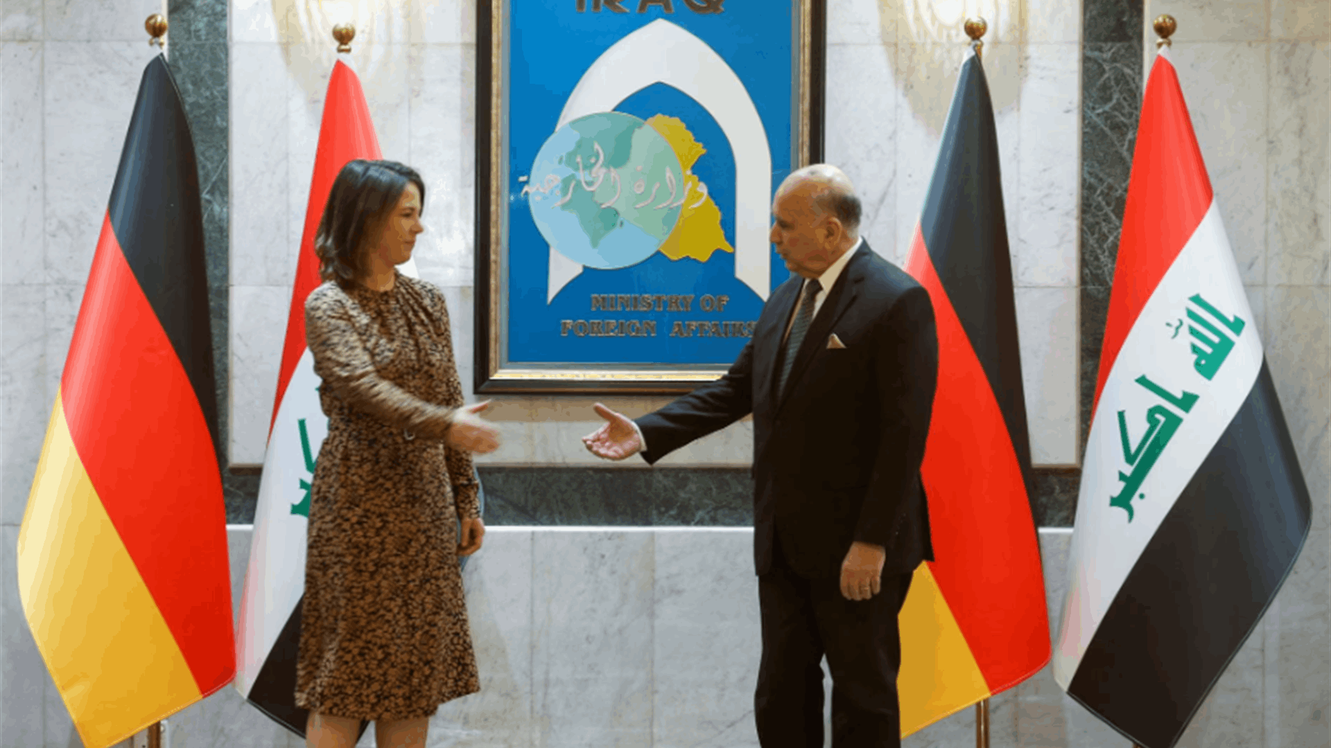 In Iraq, German minister condemns Iran's cross-border attacks