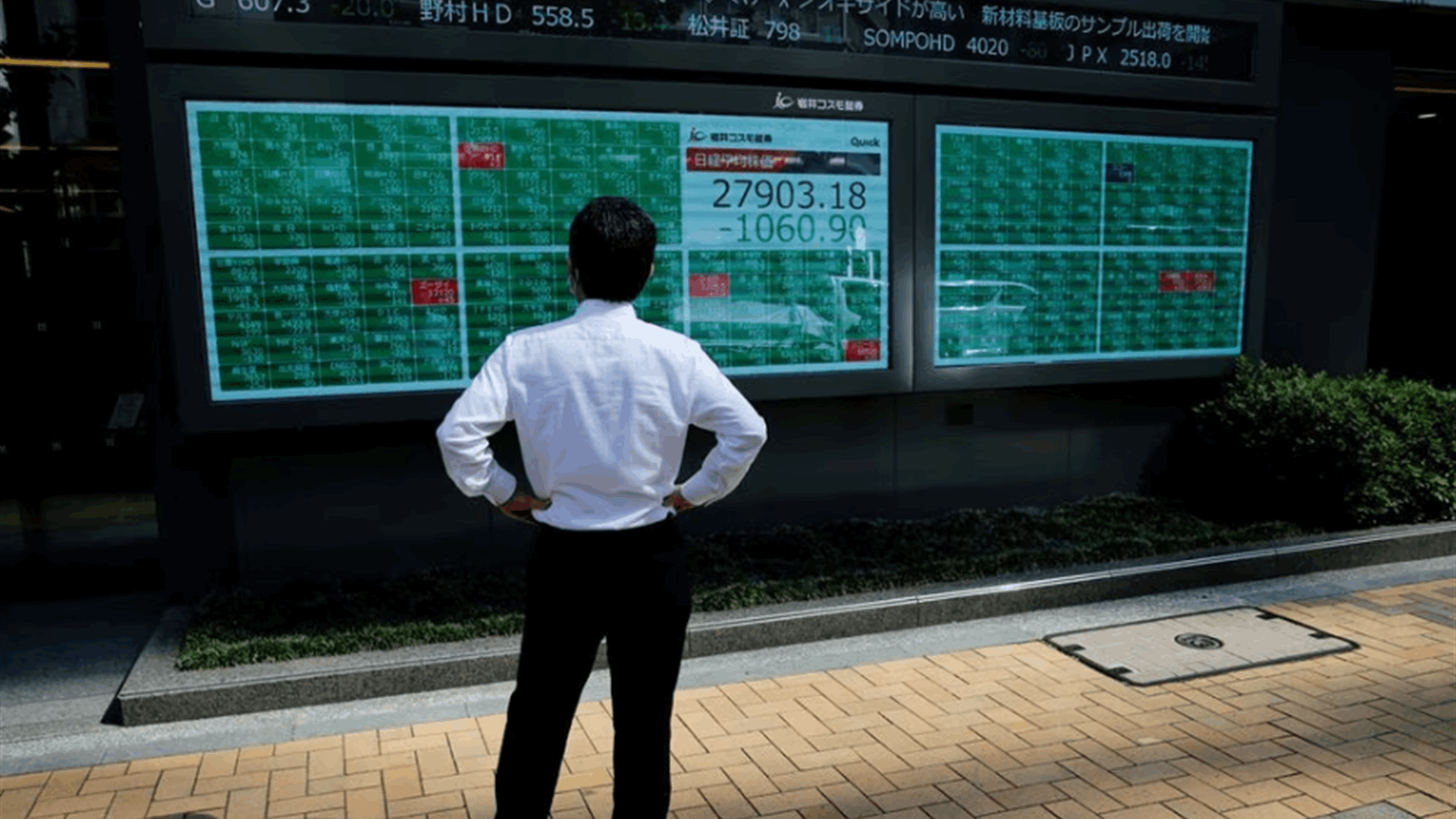 Stocks slump, dollar flies on hawkish Powell