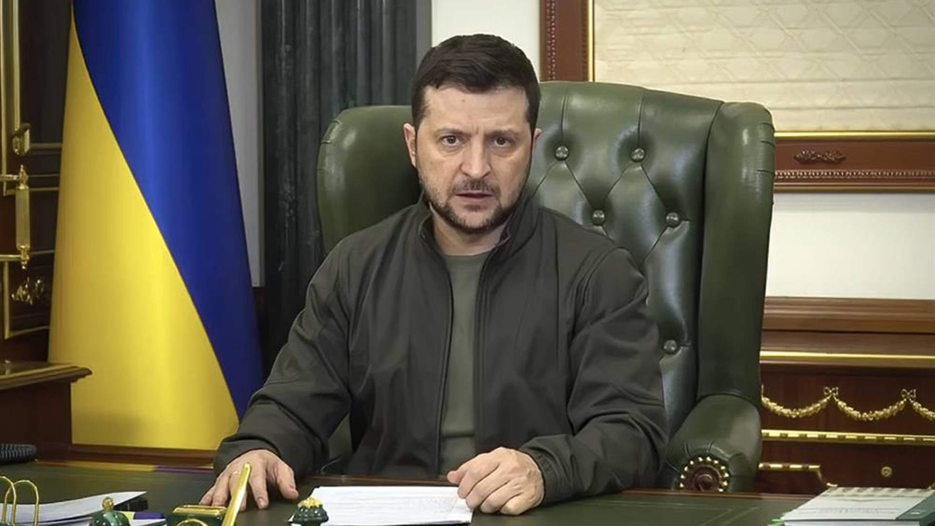 زيلينسكي يأمل بأن يحقق المتظاهرون في جورجيا نجاحًا ديموقراطيًا