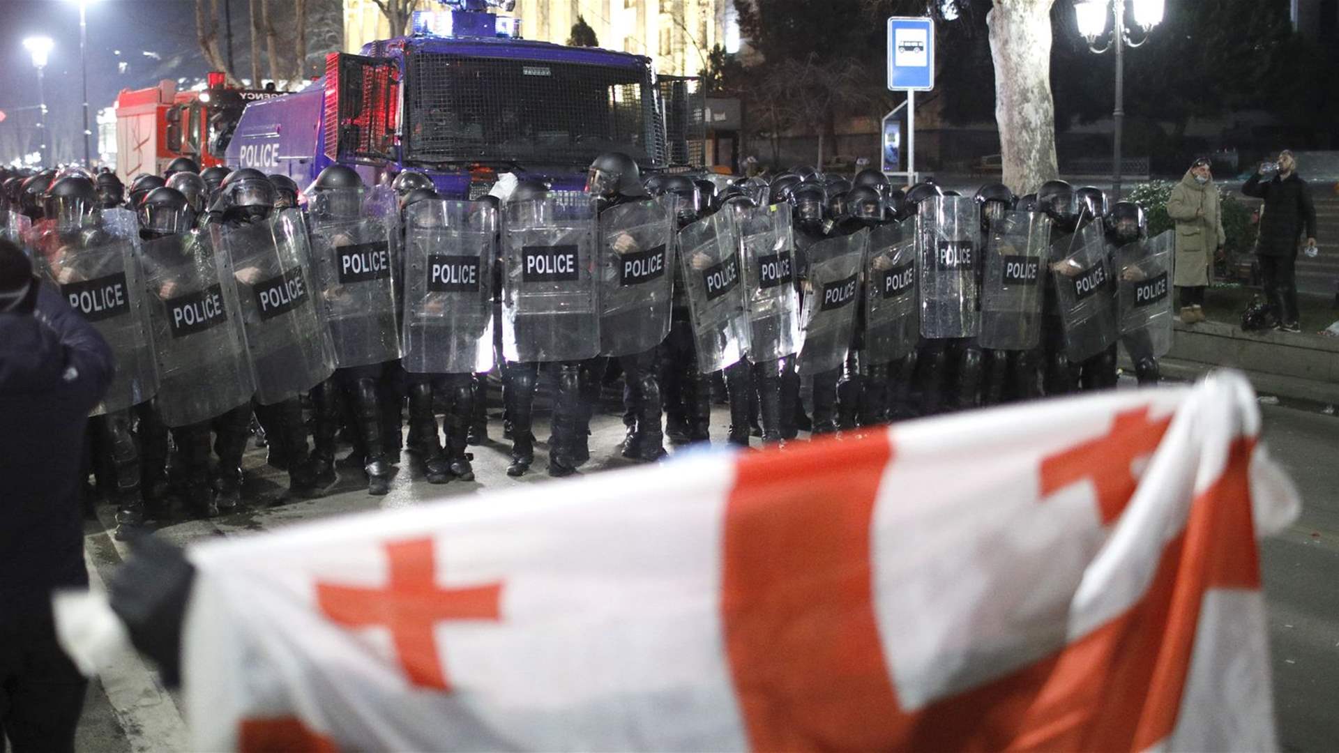Georgian ruling party withdraws 'foreign agents' bill after two nights of protest