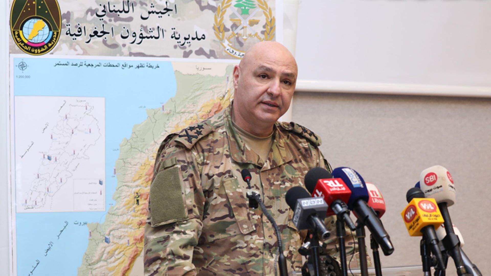 Lebanese Army launches online network to facilitate geographical surveying