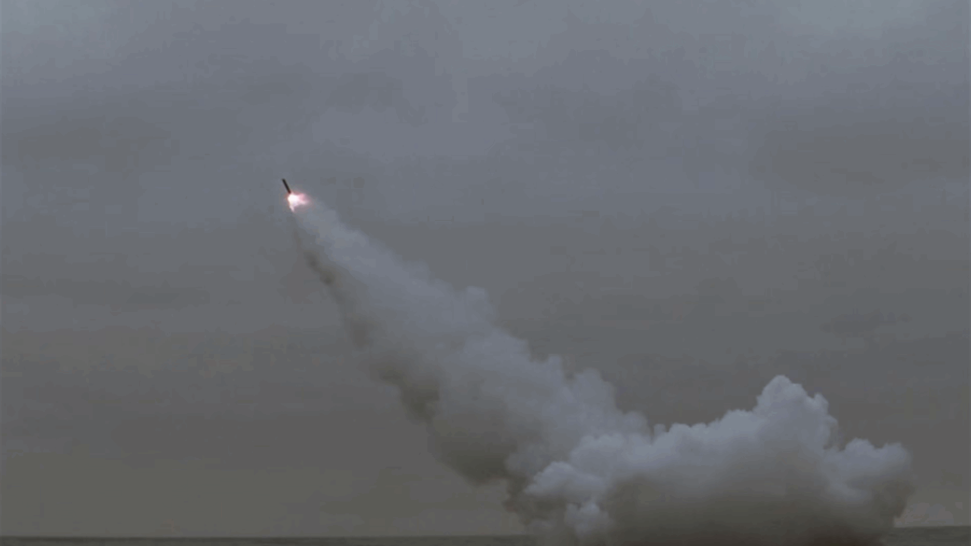 North Korea launches missiles from submarine as US-South Korean drills begin
