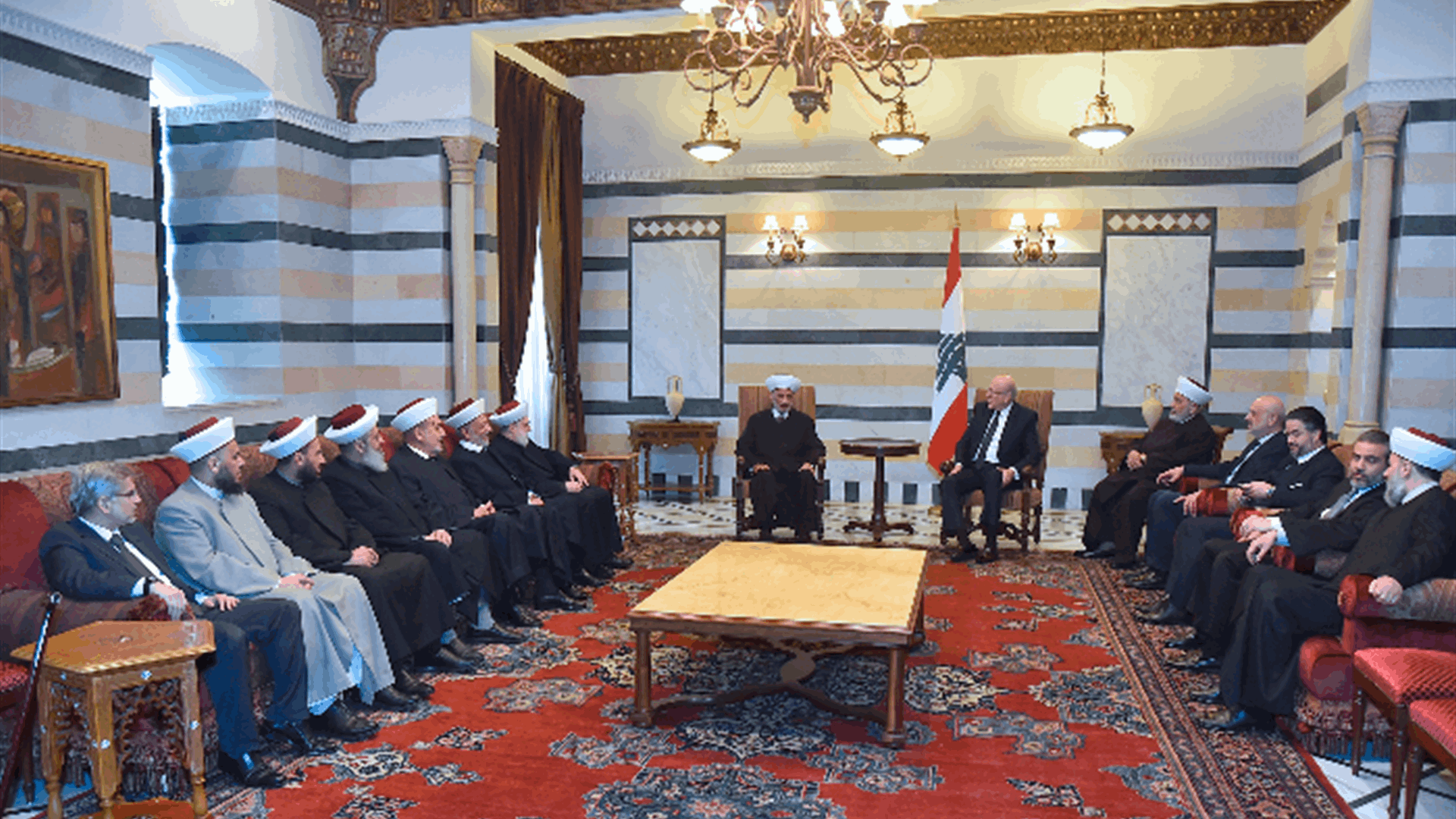 ميقاتي التقى دريان ومجلس المفتين ومسؤولين دوليين: لقيام حوار بنّاء مع كل المكونات الوطنية