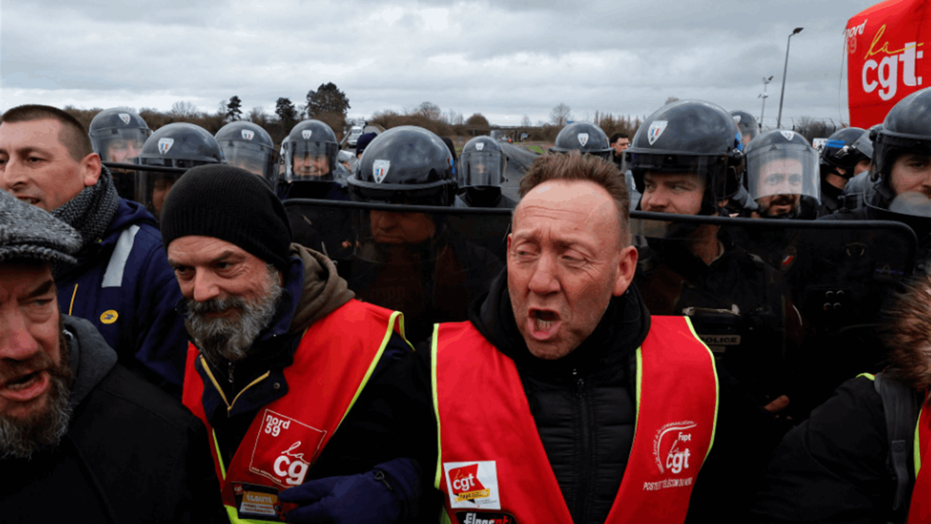 Macron seeks French pension reform support as strikes run on