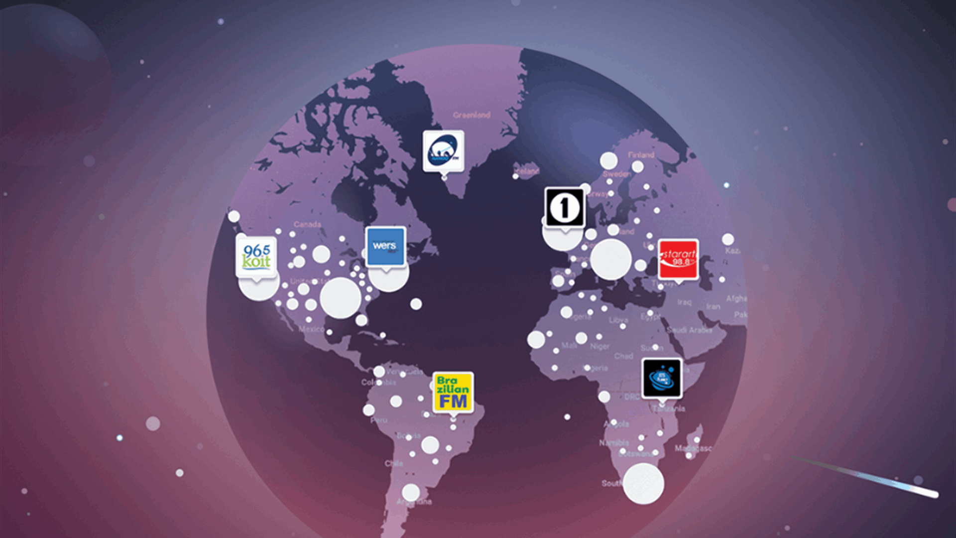 TuneIn rolls out its immersive map experience for mobile listeners
