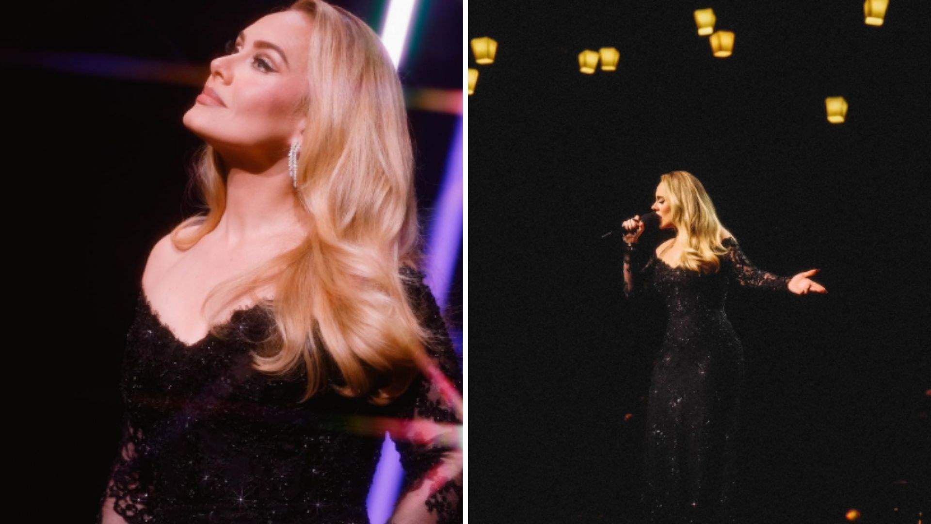 English singer Adele stuns in Zuhair Murad at Las Vegas  