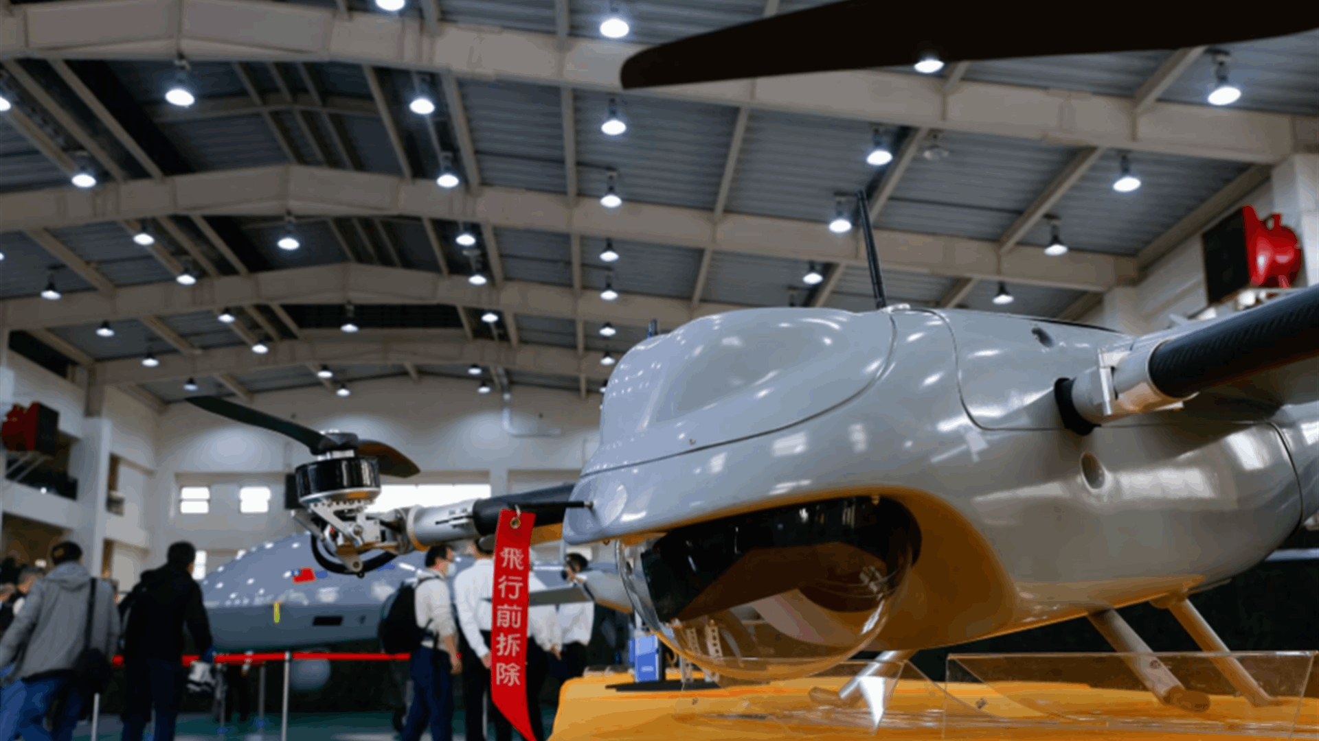 Learning from Ukraine, Taiwan shows off its drones as key to &#39;asymmetric warfare&#39;